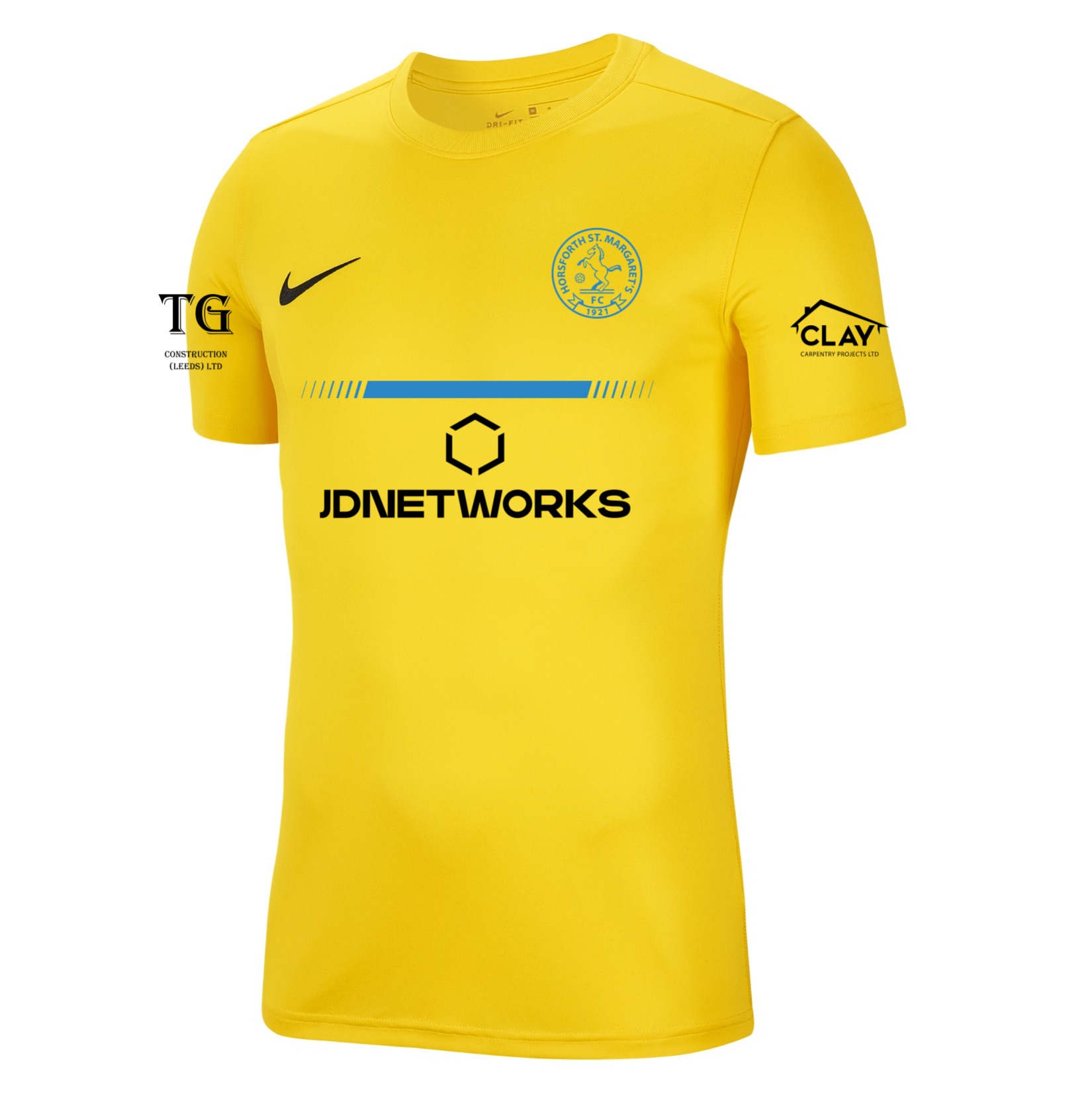 Nike Park VII Dri-FIT Short Sleeve Shirt - Tour Yellow/Black