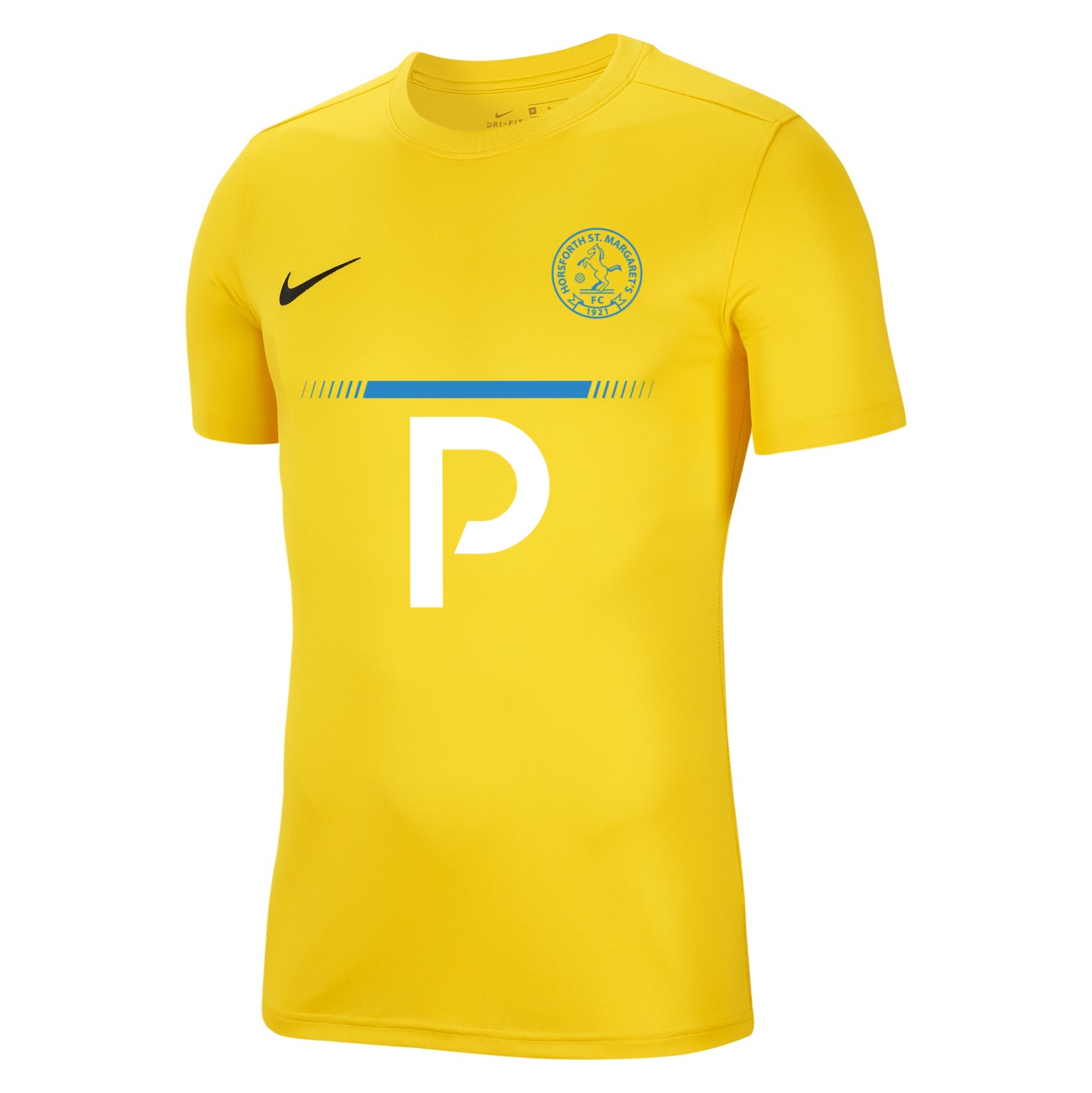 Nike Park VII Dri-FIT Short Sleeve Shirt - Tour Yellow/Black