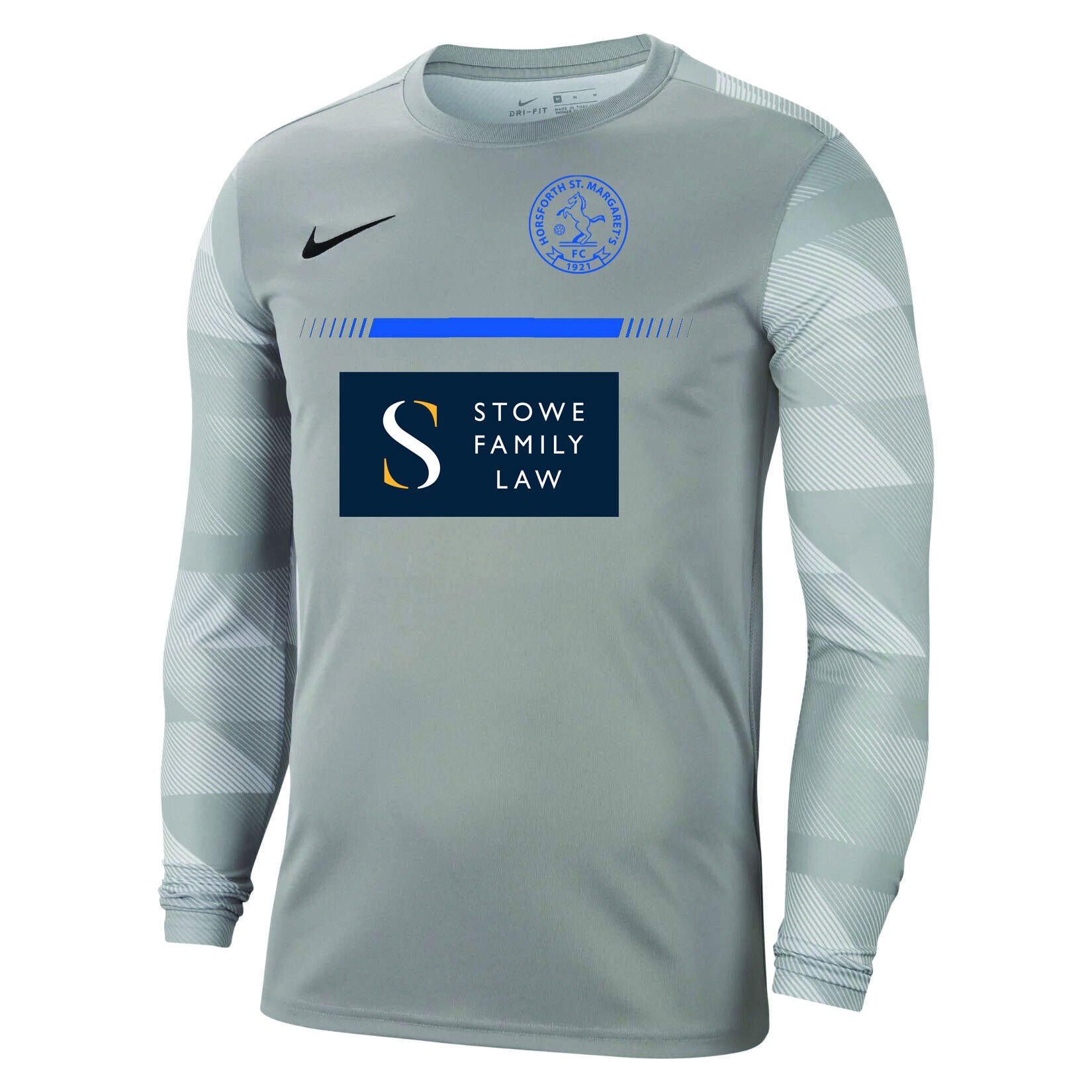 Nike Park IV Goalkeeper Dri-FIT Jersey - Pewter Grey/White/Black