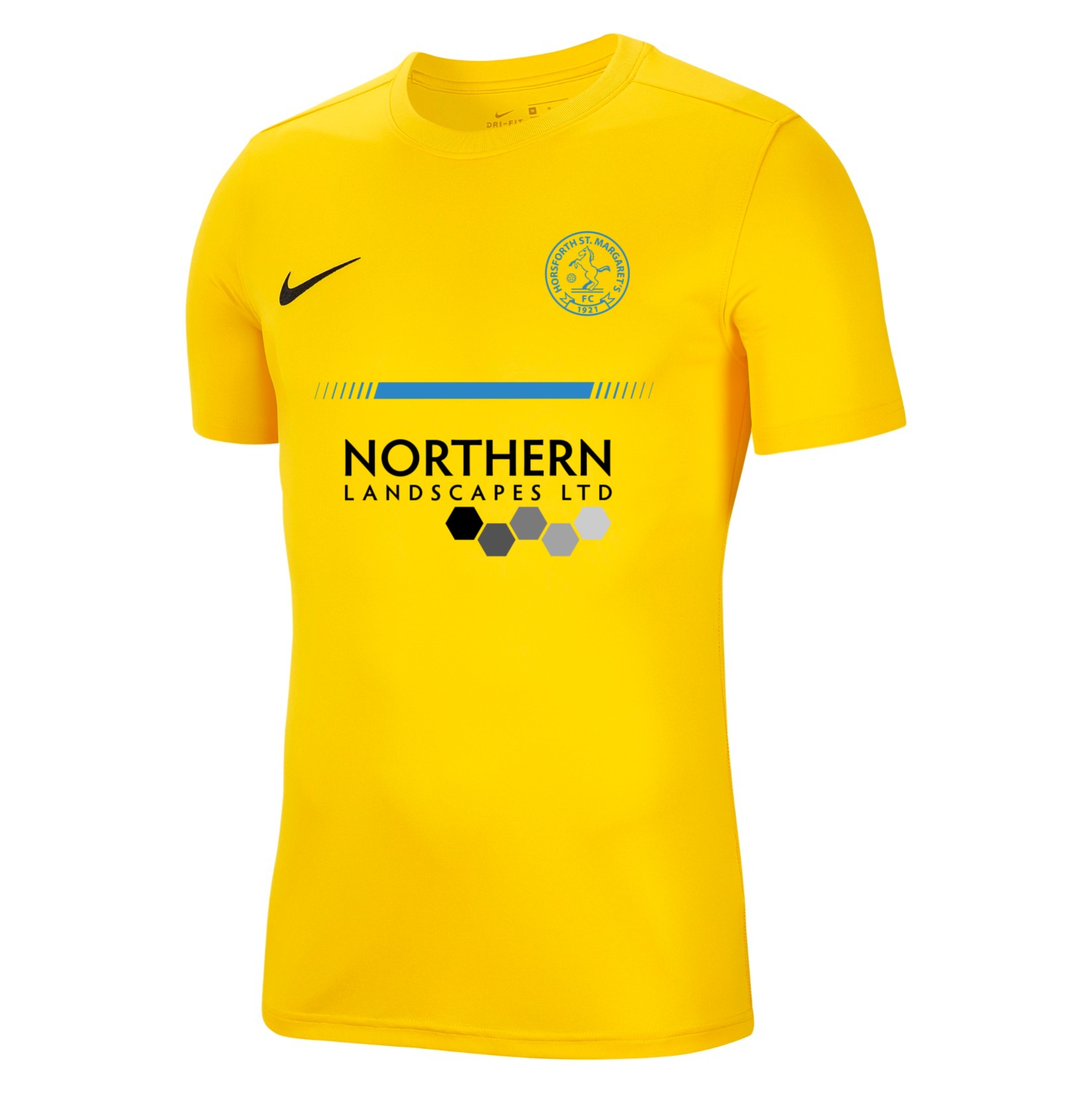 Nike Park VII Dri-FIT Short Sleeve Shirt - Tour Yellow/Black