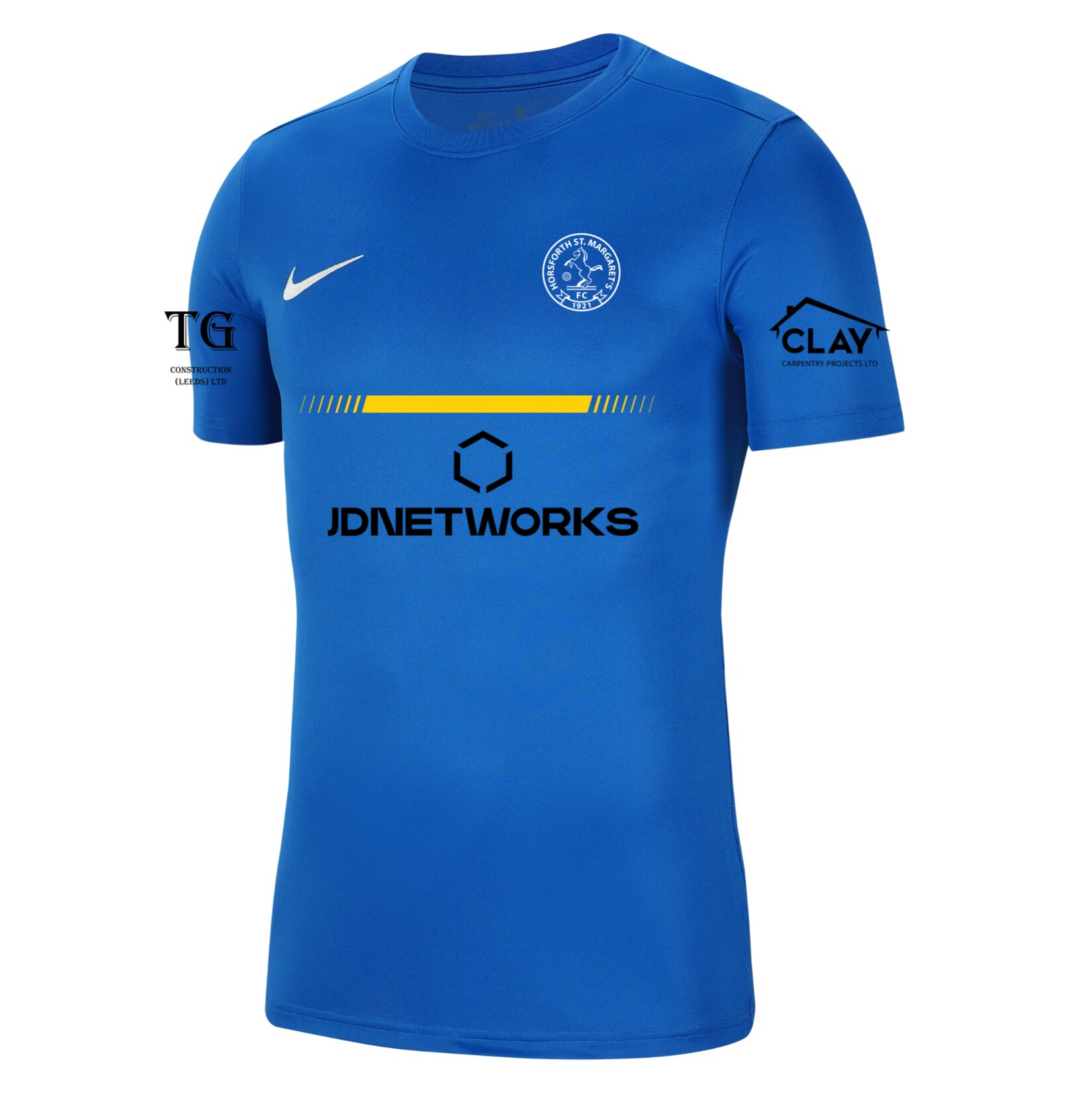 Nike Park VII Dri-FIT Short Sleeve Shirt - Royal Blue/White