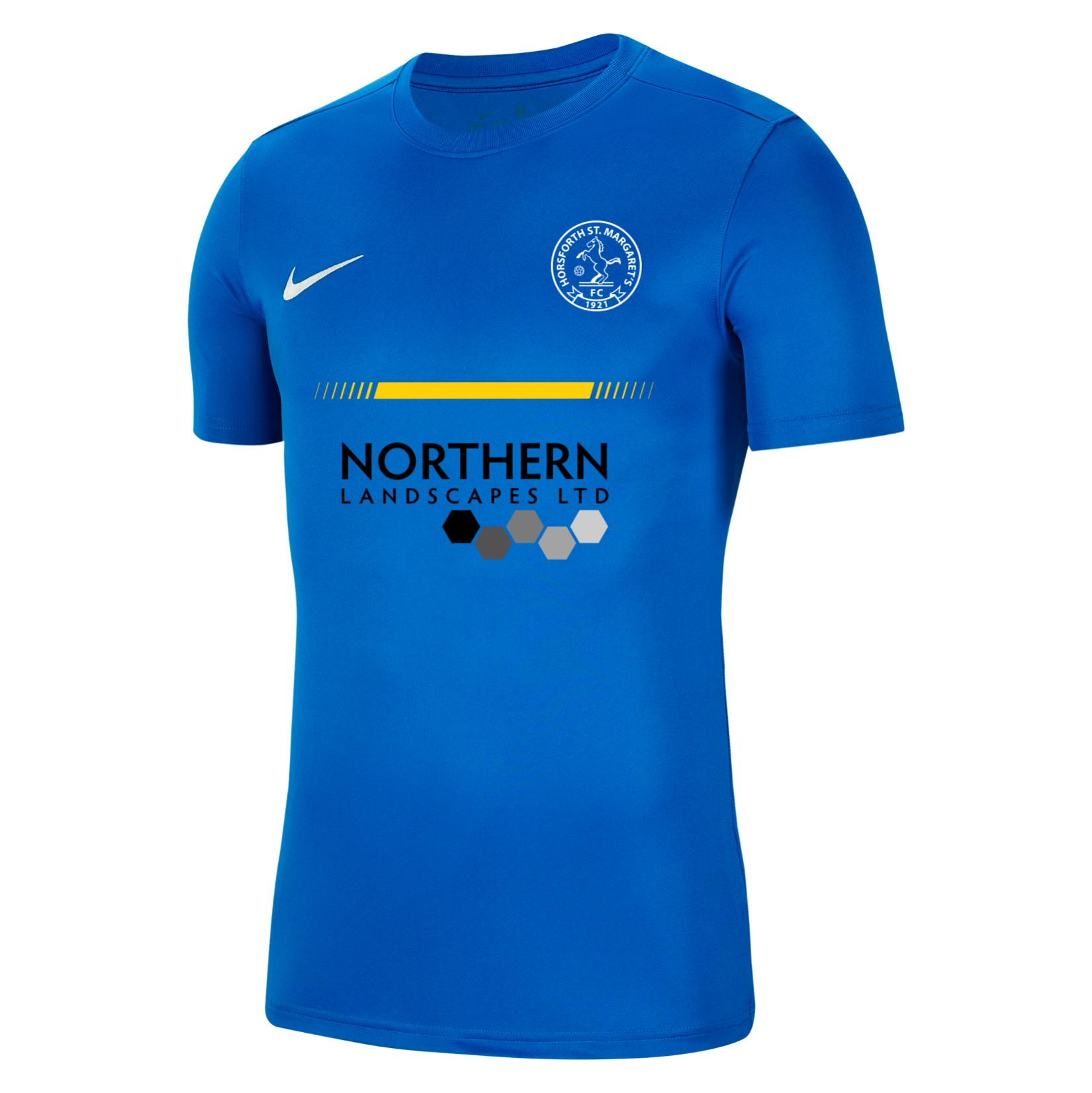 Nike Park VII Dri-FIT Short Sleeve Shirt - Royal Blue/White