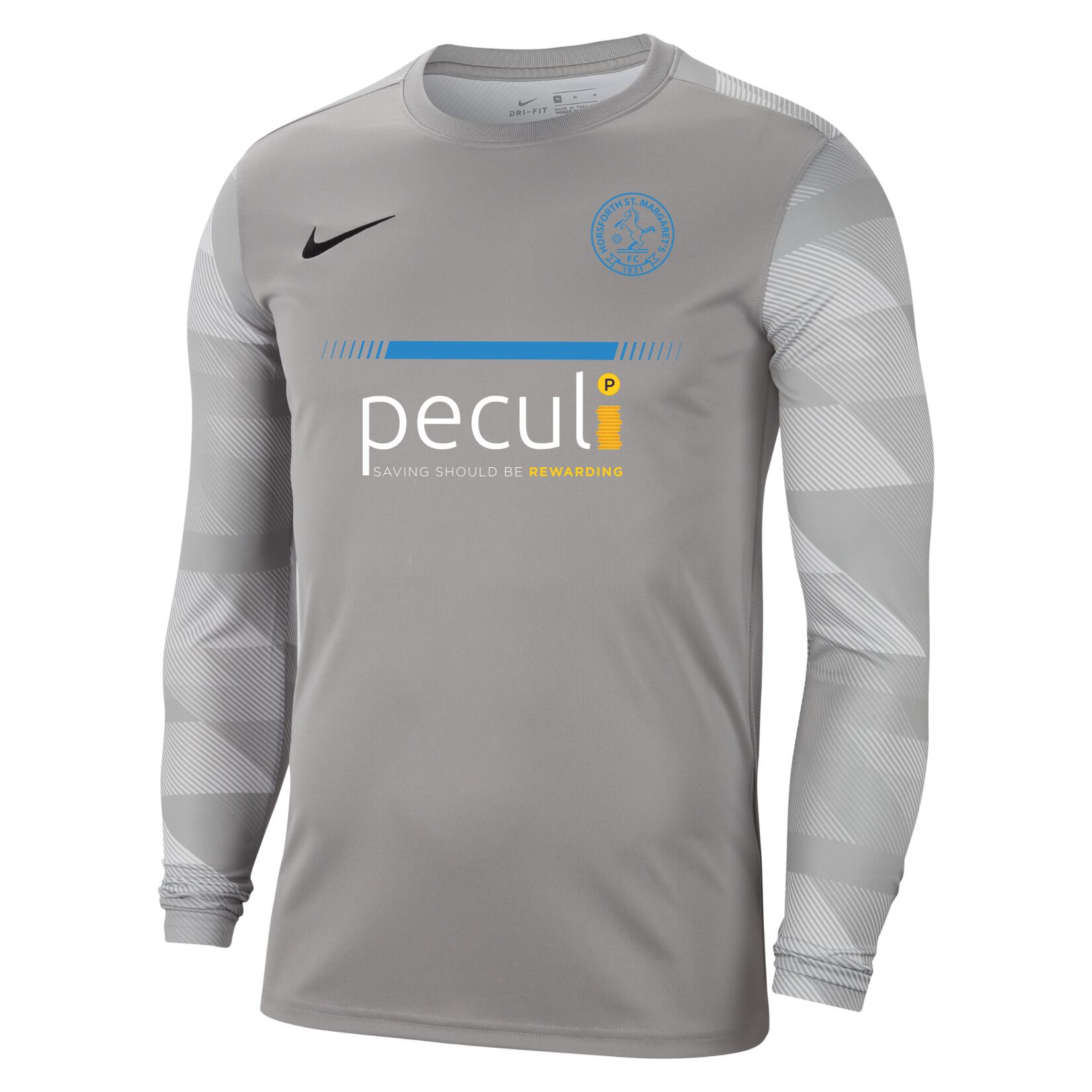 Nike Park IV Goalkeeper Dri-FIT Jersey - Pewter Grey/White/Black