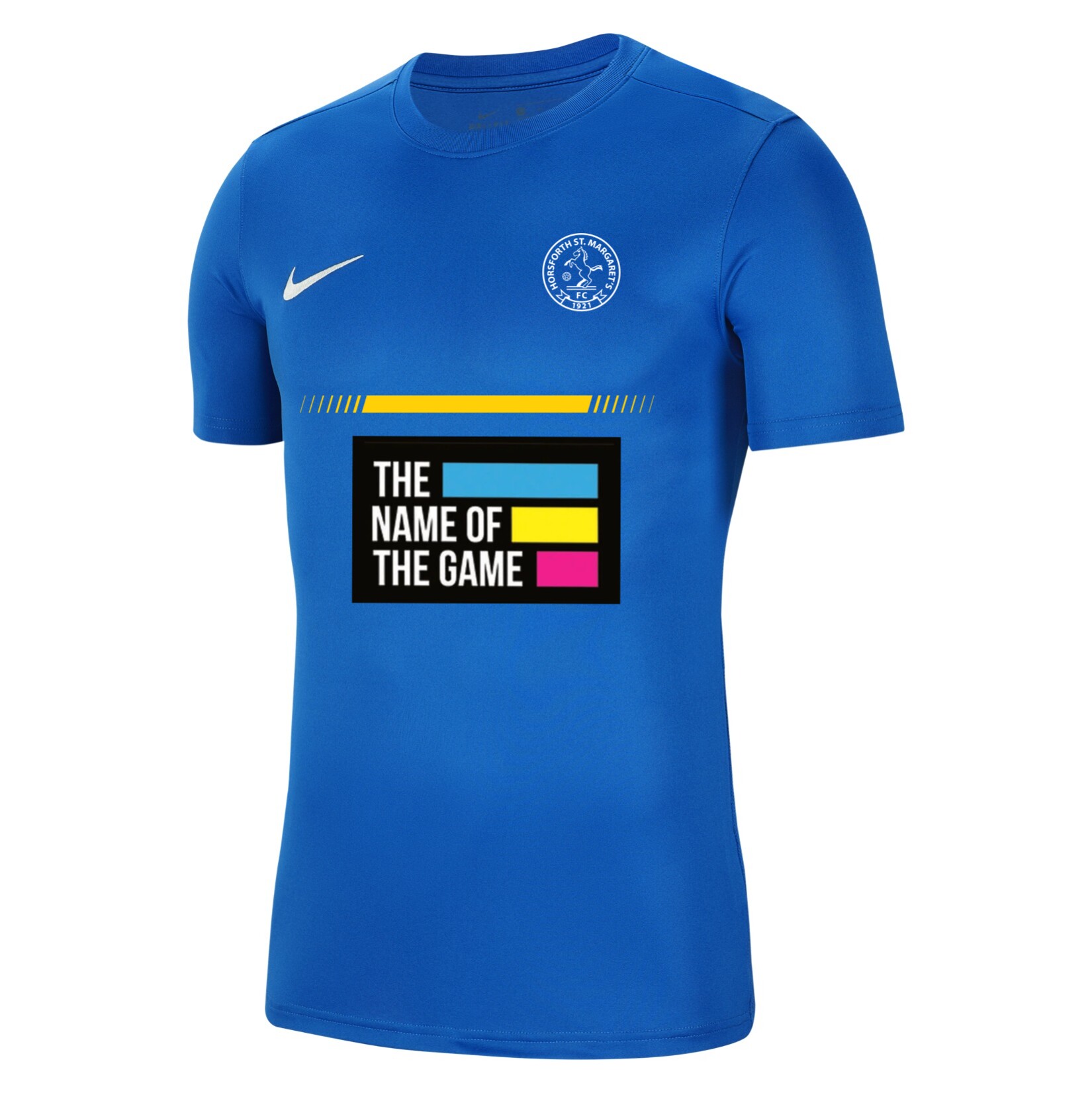 Nike Park VII Dri-FIT Short Sleeve Shirt - Royal Blue/White