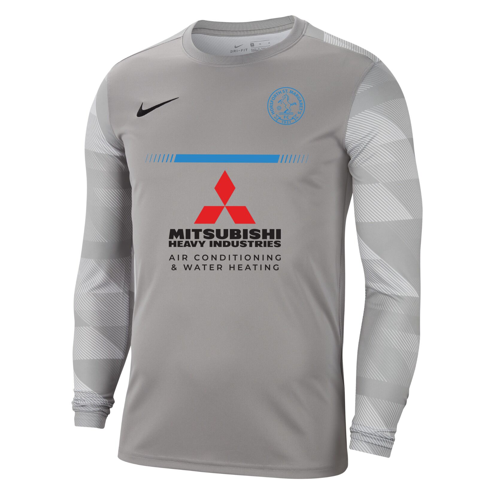 Nike Park IV Goalkeeper Dri-FIT Jersey - Pewter Grey/White/Black