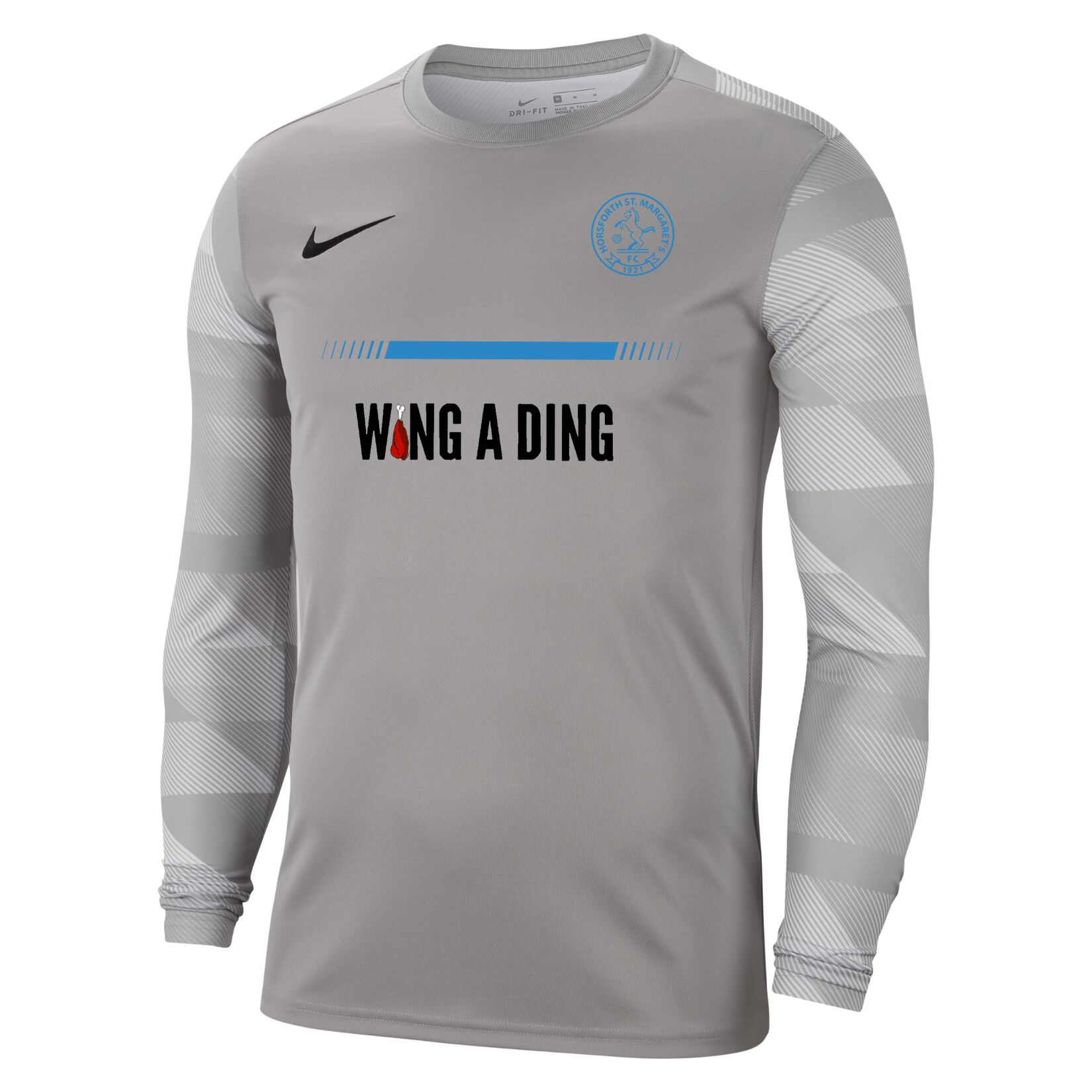Nike Park IV Goalkeeper Dri-FIT Jersey - Pewter Grey/White/Black