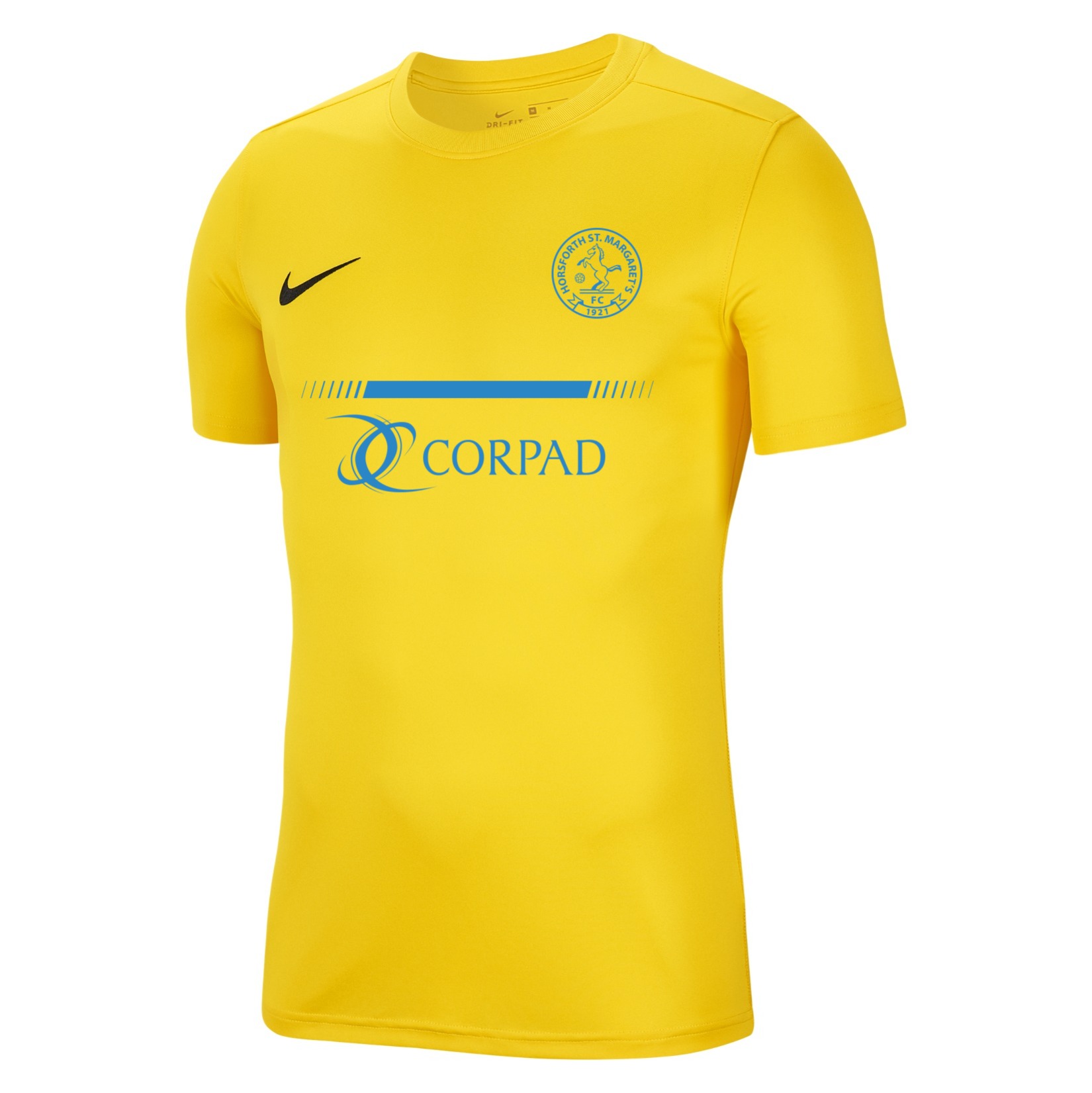 Nike Park VII Dri-FIT Short Sleeve Shirt - Tour Yellow/Black