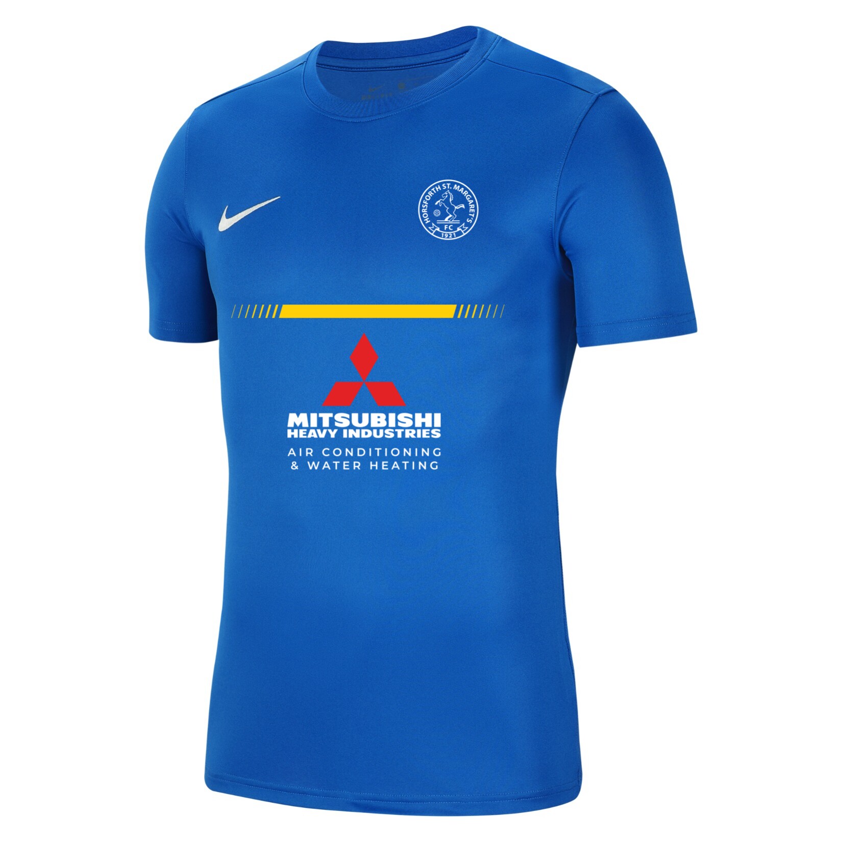 Nike Park VII Dri-FIT Short Sleeve Shirt - Royal Blue/White