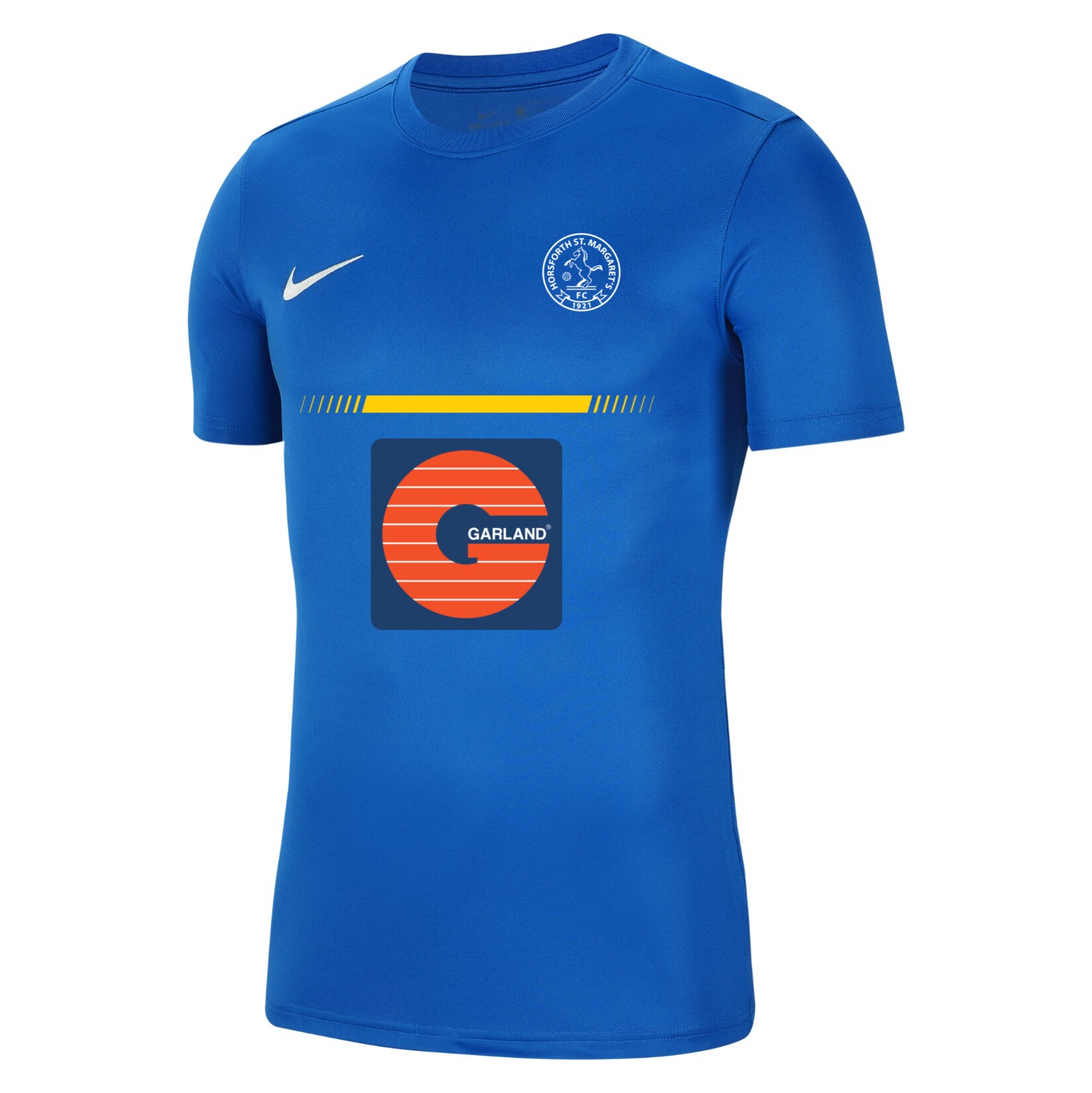 Nike Park VII Dri-FIT Short Sleeve Shirt - Royal Blue/White