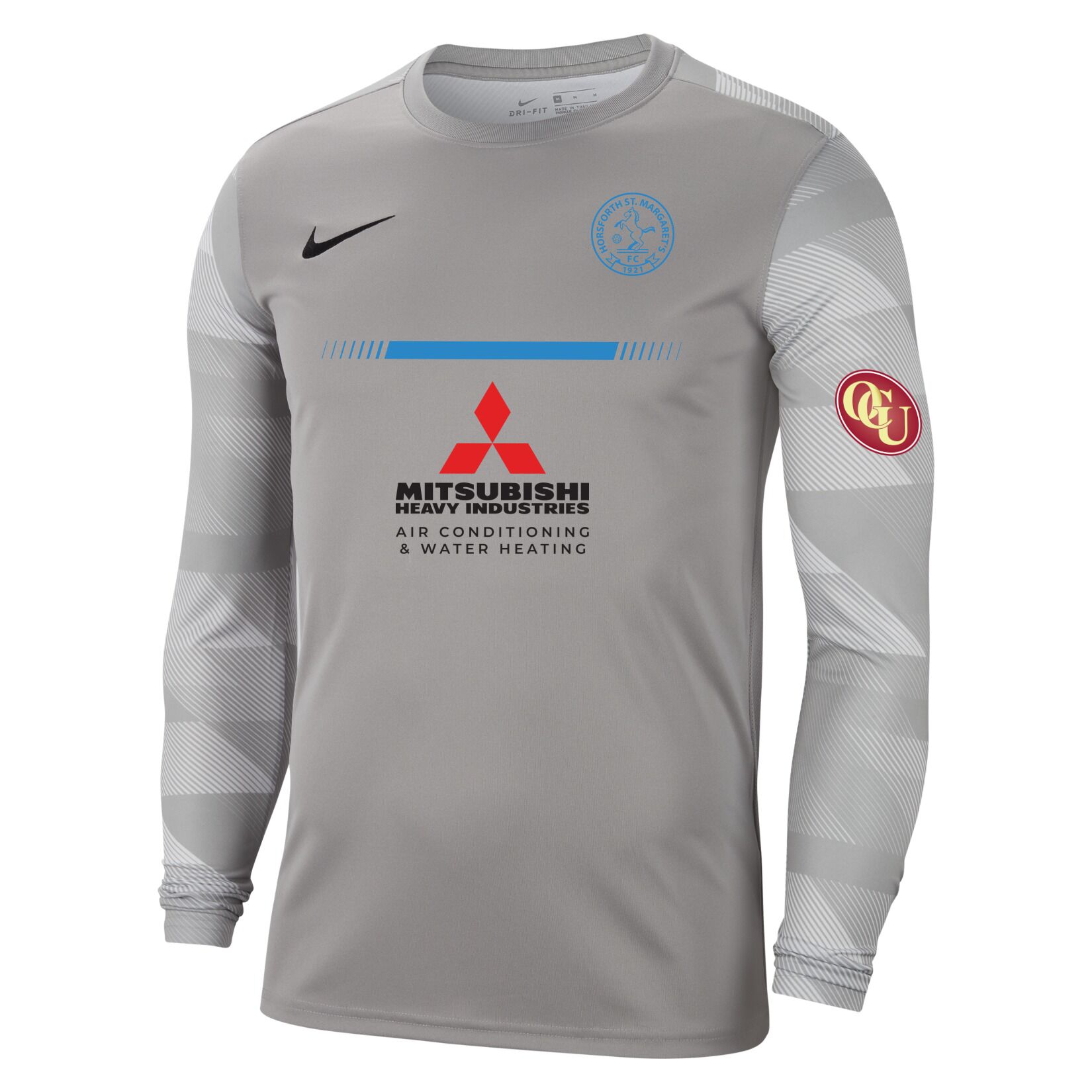 Nike Park IV Goalkeeper Dri-FIT Jersey - Pewter Grey/White/Black