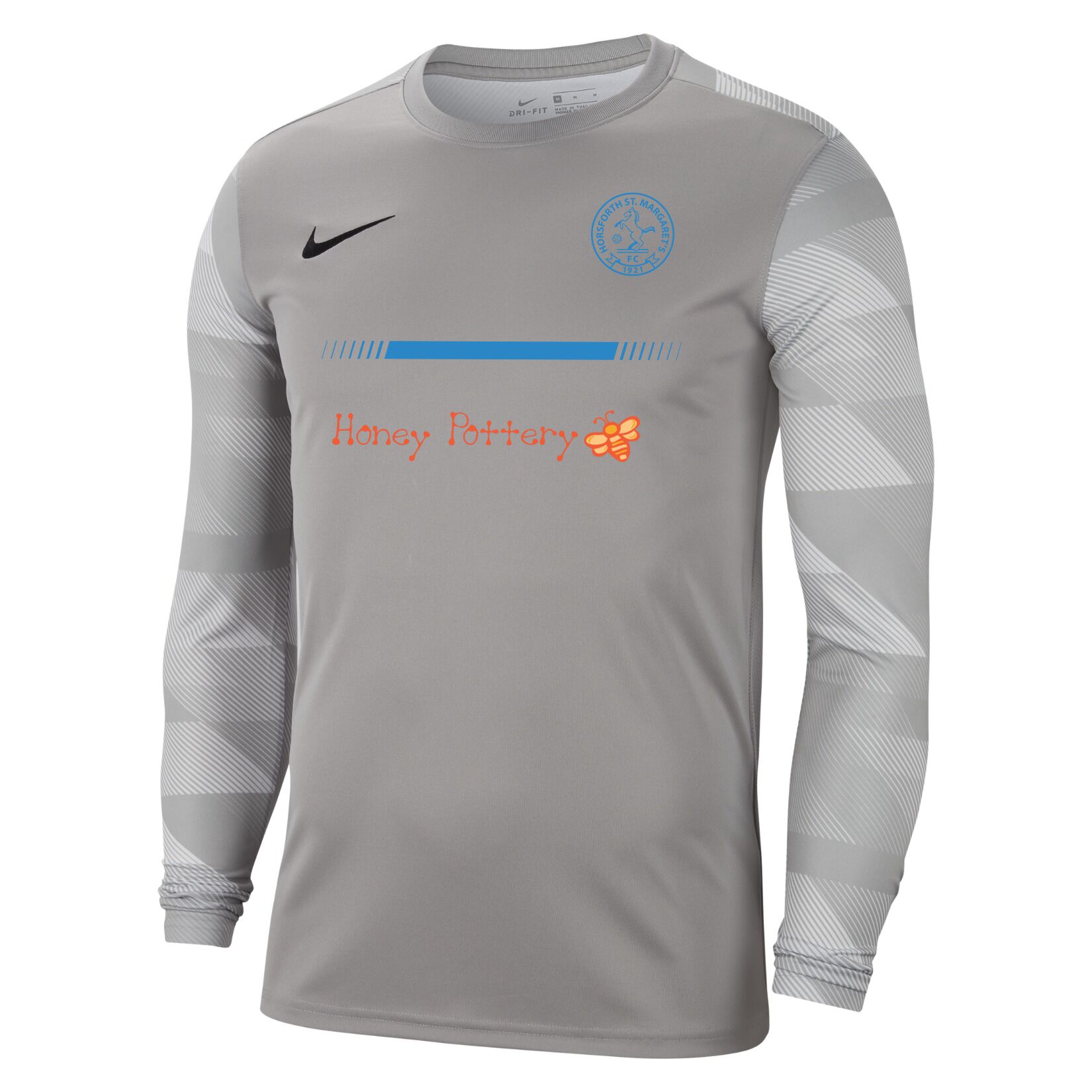 Nike Park IV Goalkeeper Dri-FIT Jersey - Pewter Grey/White/Black