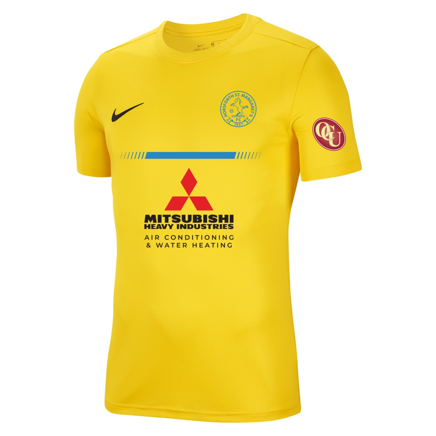 Nike Park VII Dri-FIT Short Sleeve Shirt - Tour Yellow/Black