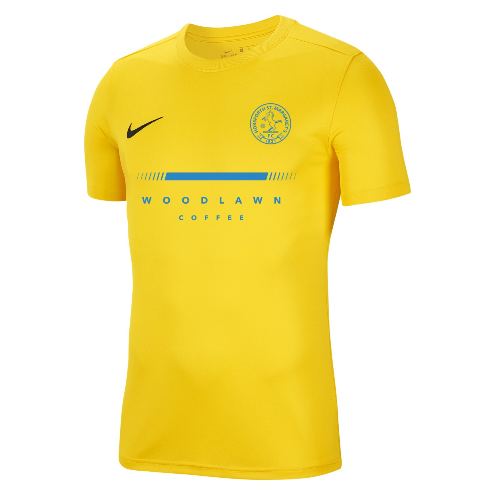 Nike Park VII Dri-FIT Short Sleeve Shirt - Tour Yellow/Black