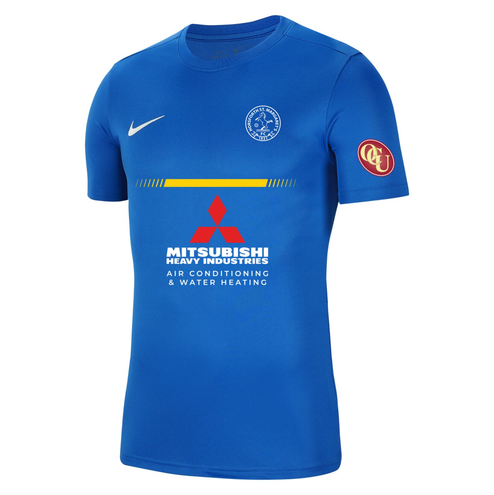 Nike Park VII Dri-FIT Short Sleeve Shirt - Royal Blue/White