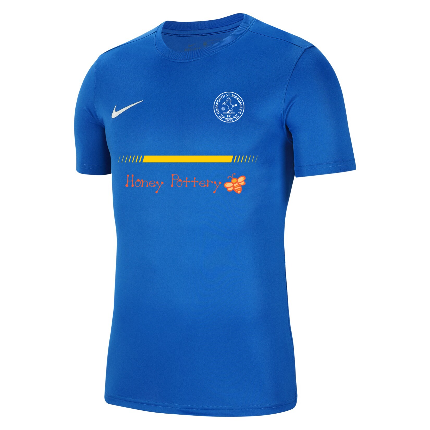 Nike Park VII Dri-FIT Short Sleeve Shirt - Royal Blue/White