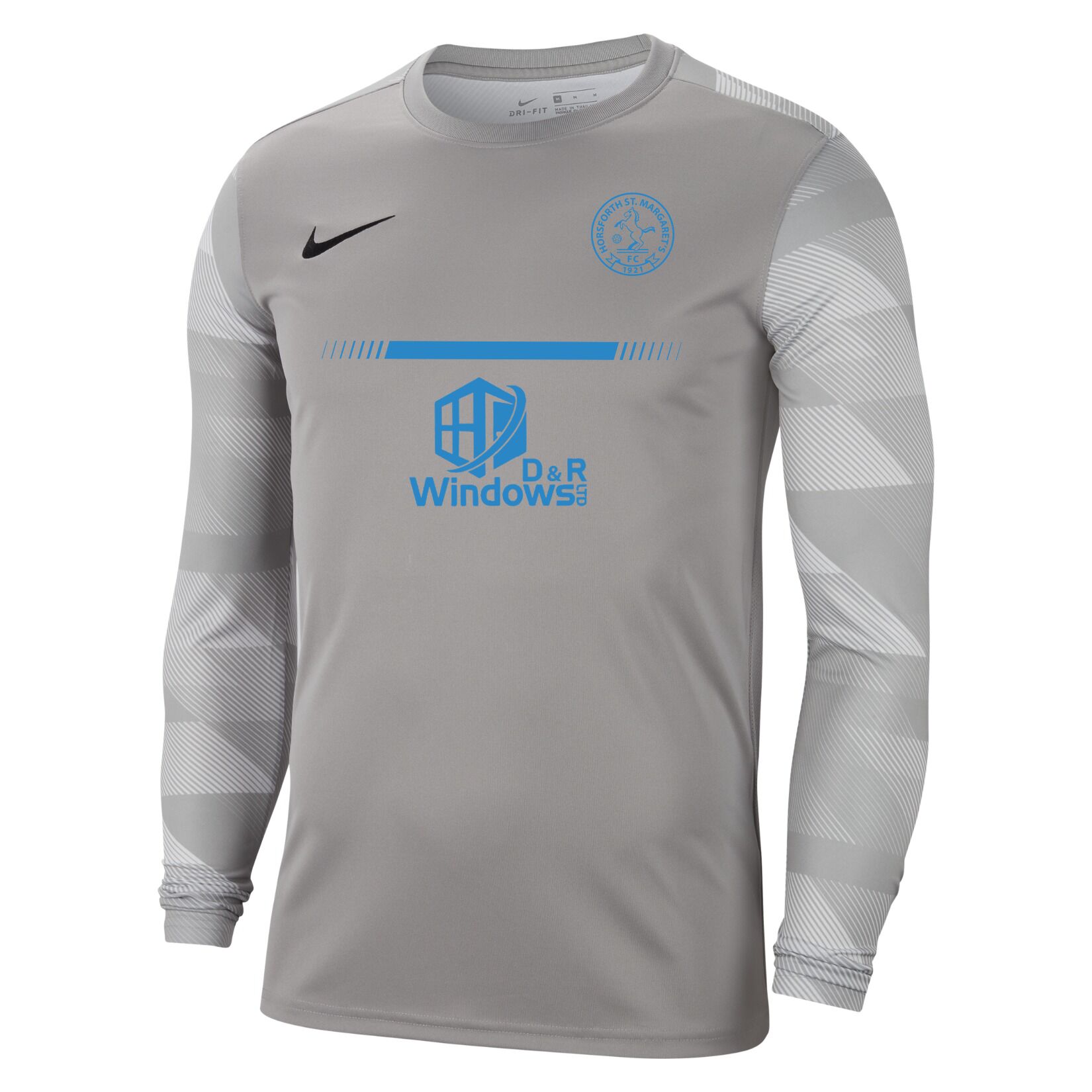 Nike Park IV Goalkeeper Dri-FIT Jersey - Pewter Grey/White/Black