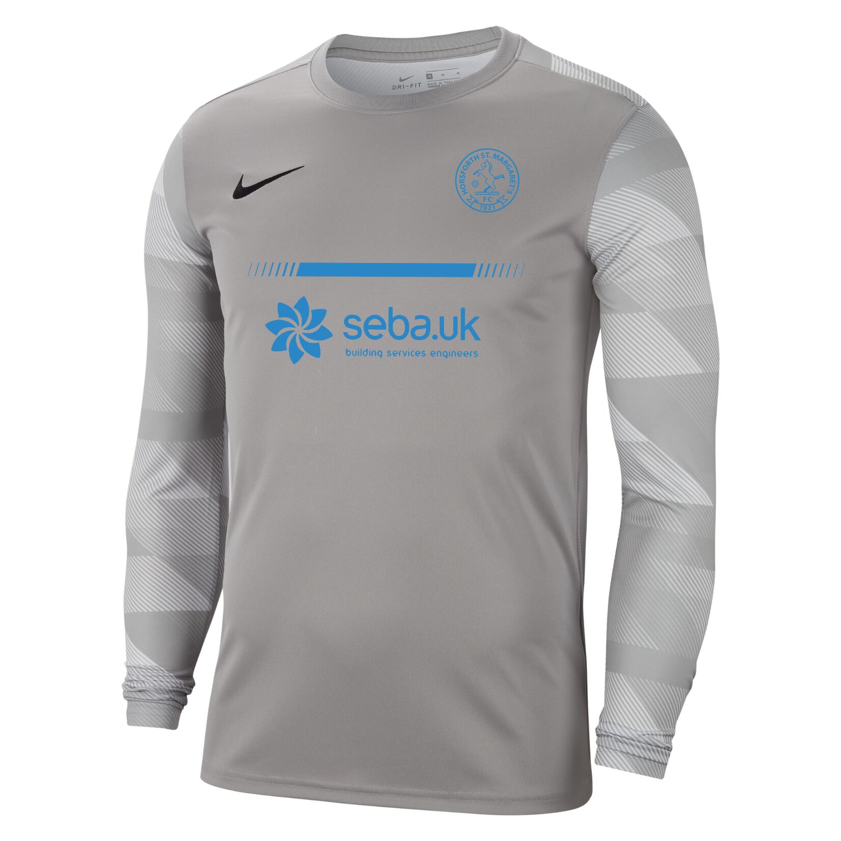Nike Park IV Goalkeeper Dri-FIT Jersey - Pewter Grey/White/Black