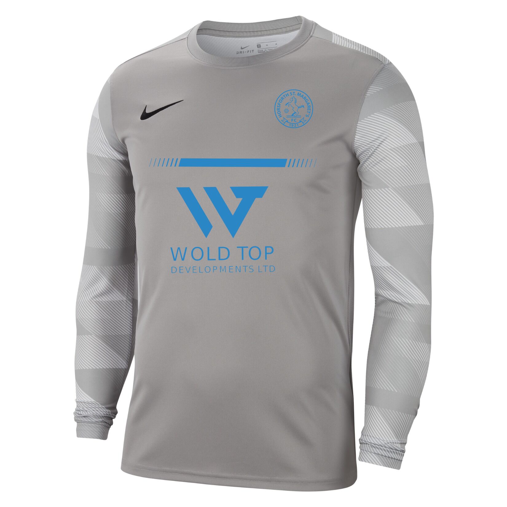 Nike Park IV Goalkeeper Dri-FIT Jersey - Pewter Grey/White/Black