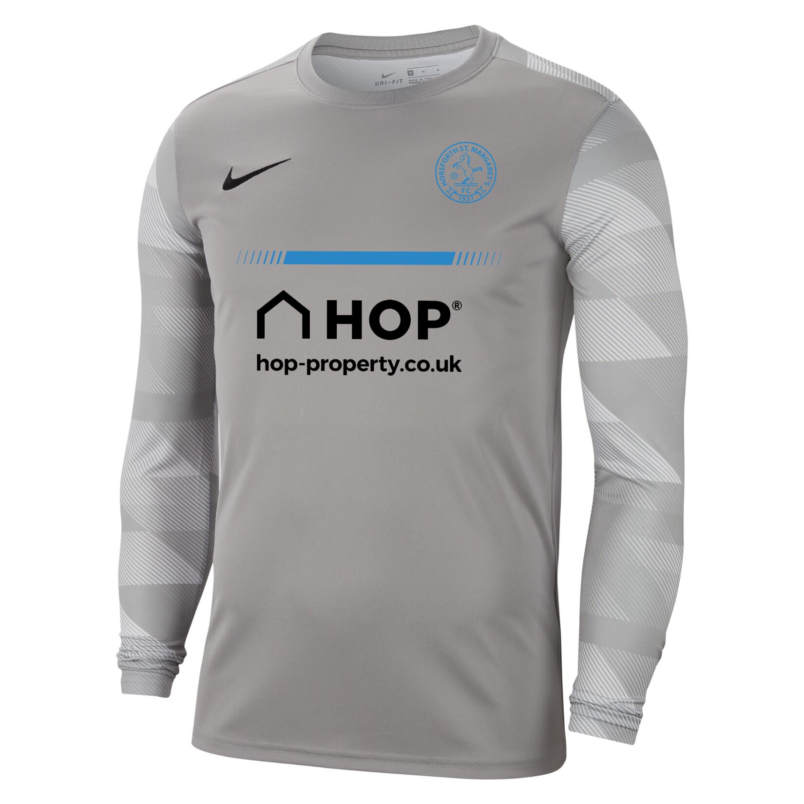 Nike Park IV Goalkeeper Dri-FIT Jersey - Pewter Grey/White/Black