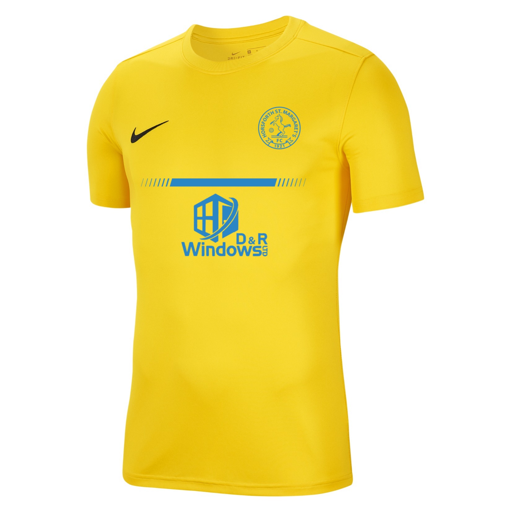 Nike Park VII Dri-FIT Short Sleeve Shirt - Tour Yellow/Black