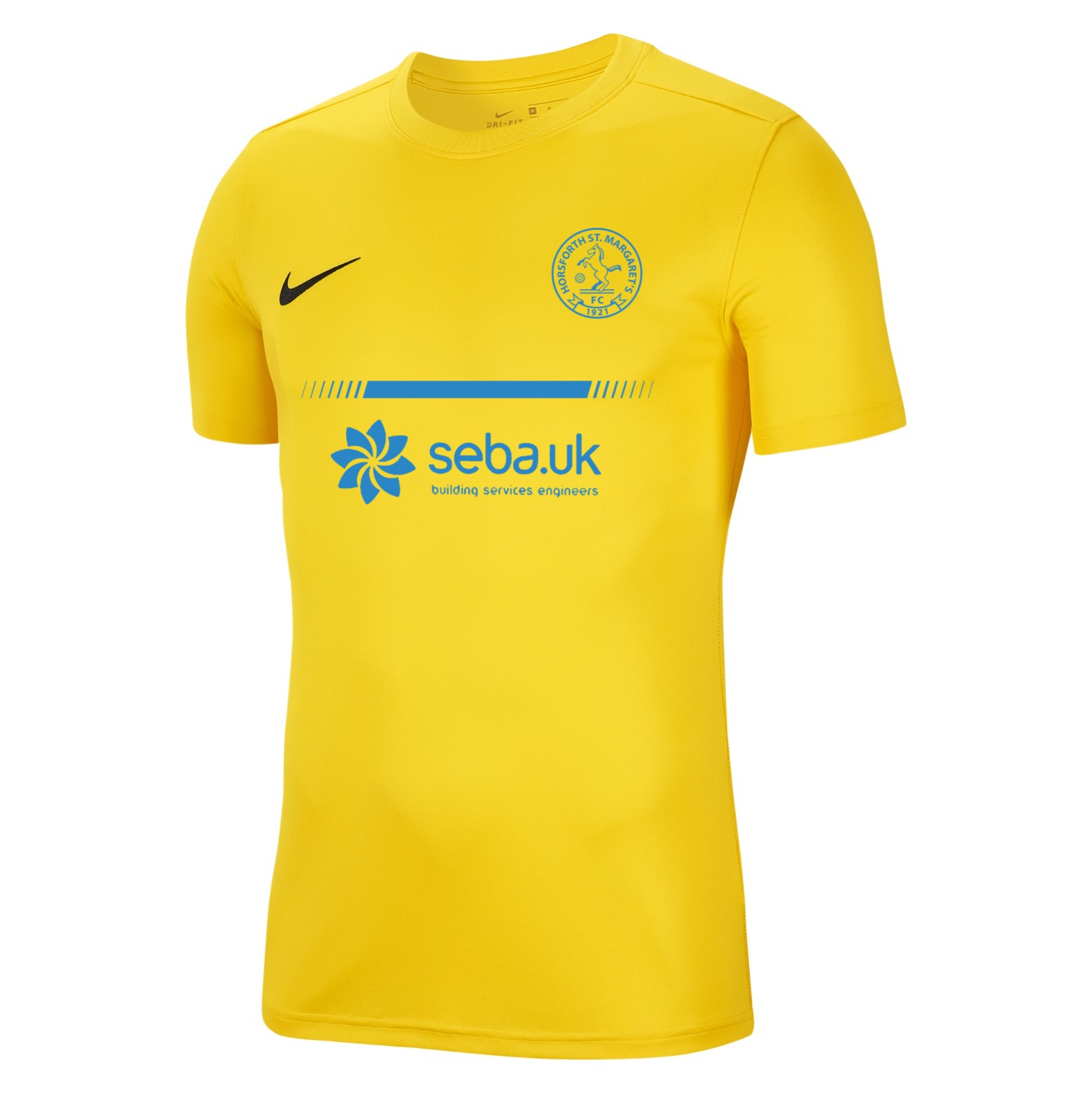 Nike Park VII Dri-FIT Short Sleeve Shirt - Tour Yellow/Black
