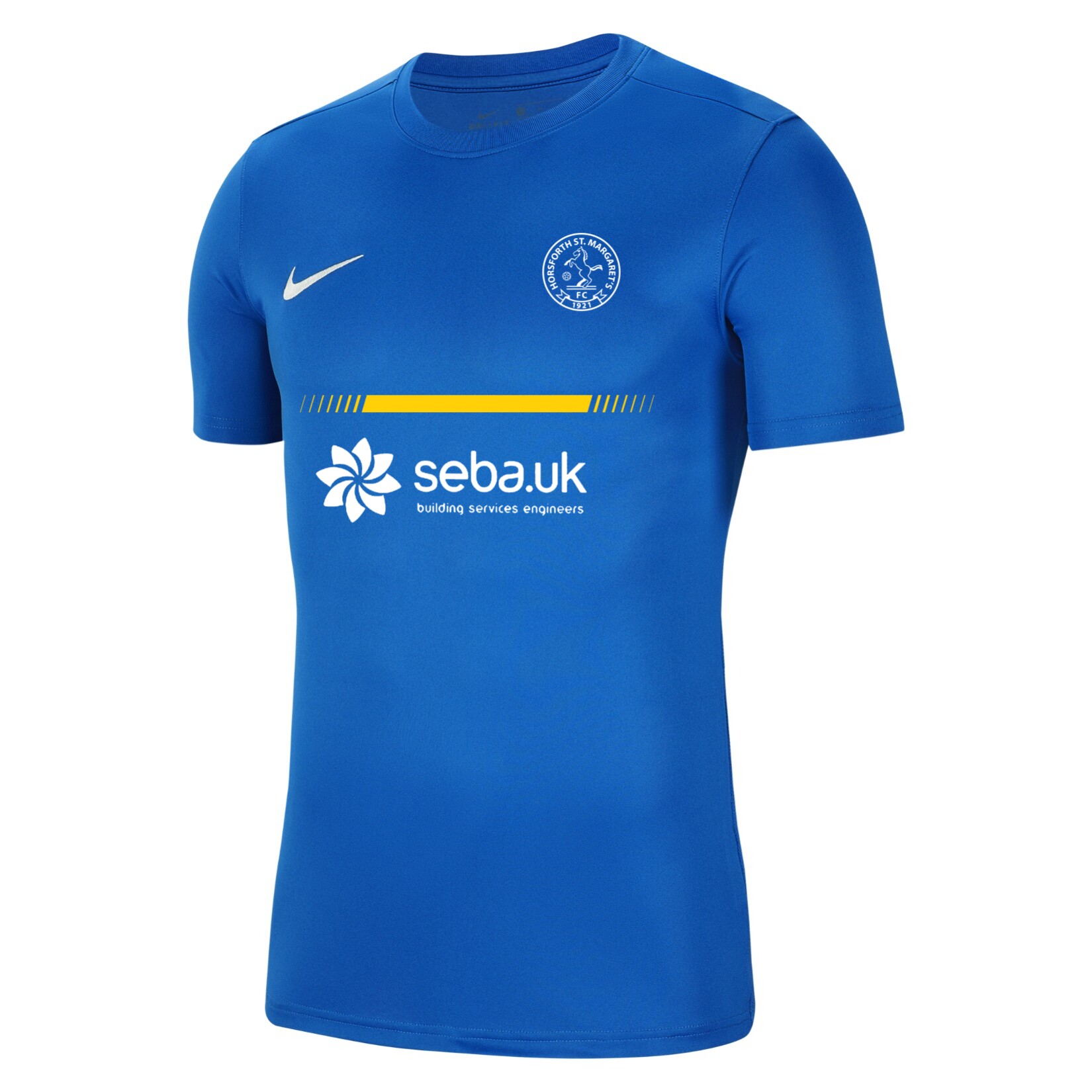 Nike Park VII Dri-FIT Short Sleeve Shirt - Royal Blue/White