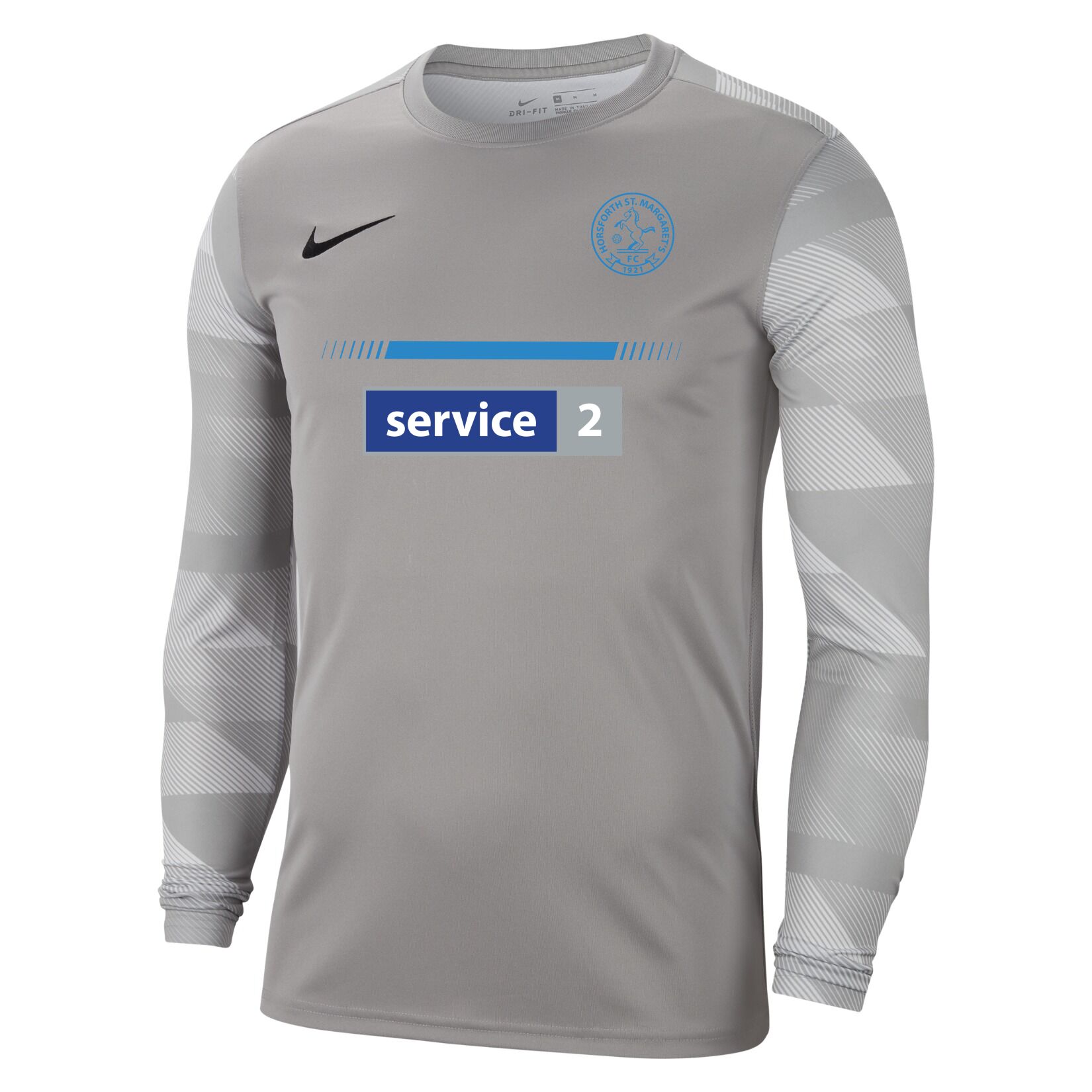 Nike Park IV Goalkeeper Dri-FIT Jersey - Pewter Grey/White/Black