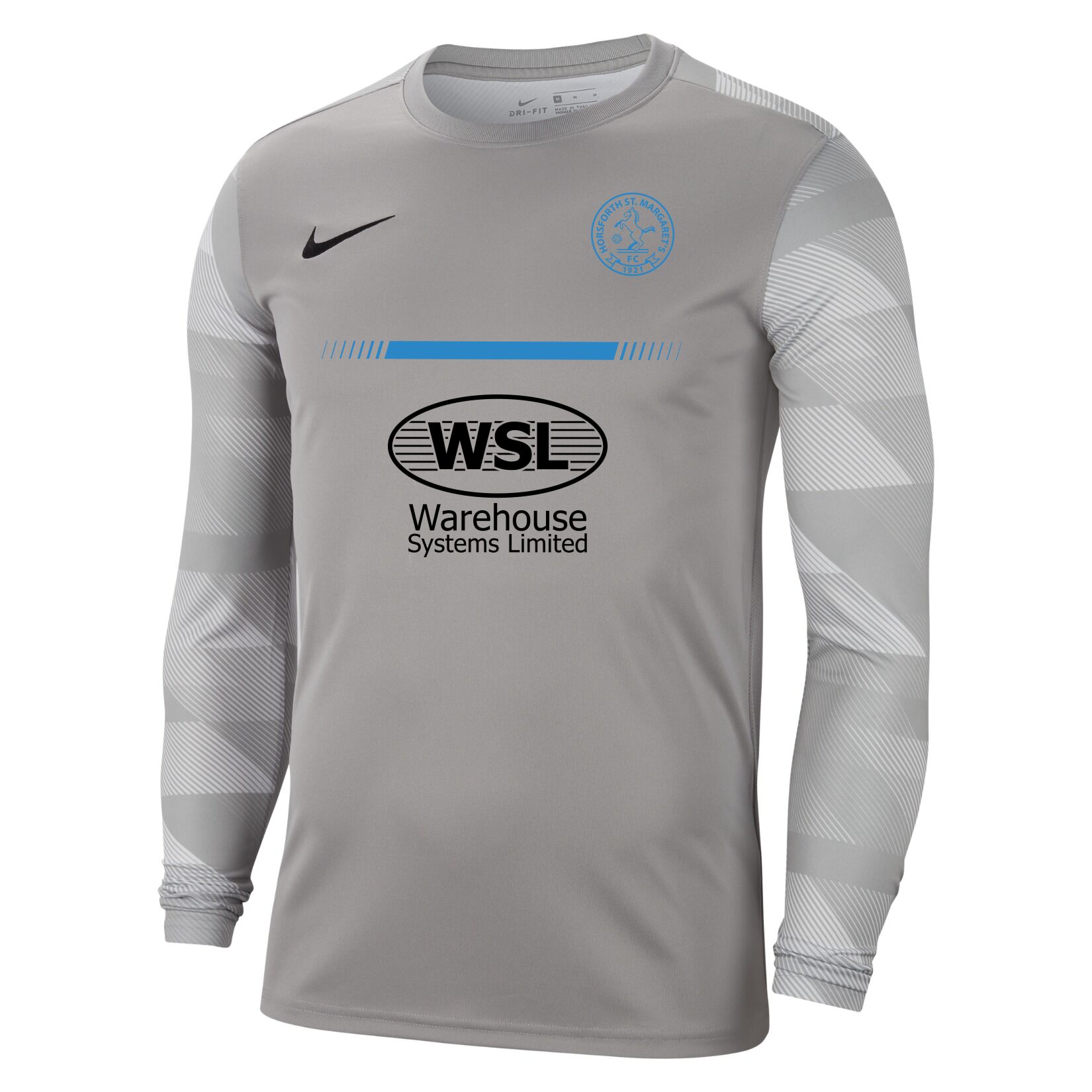 Nike Park IV Goalkeeper Dri-FIT Jersey - Pewter Grey/White/Black