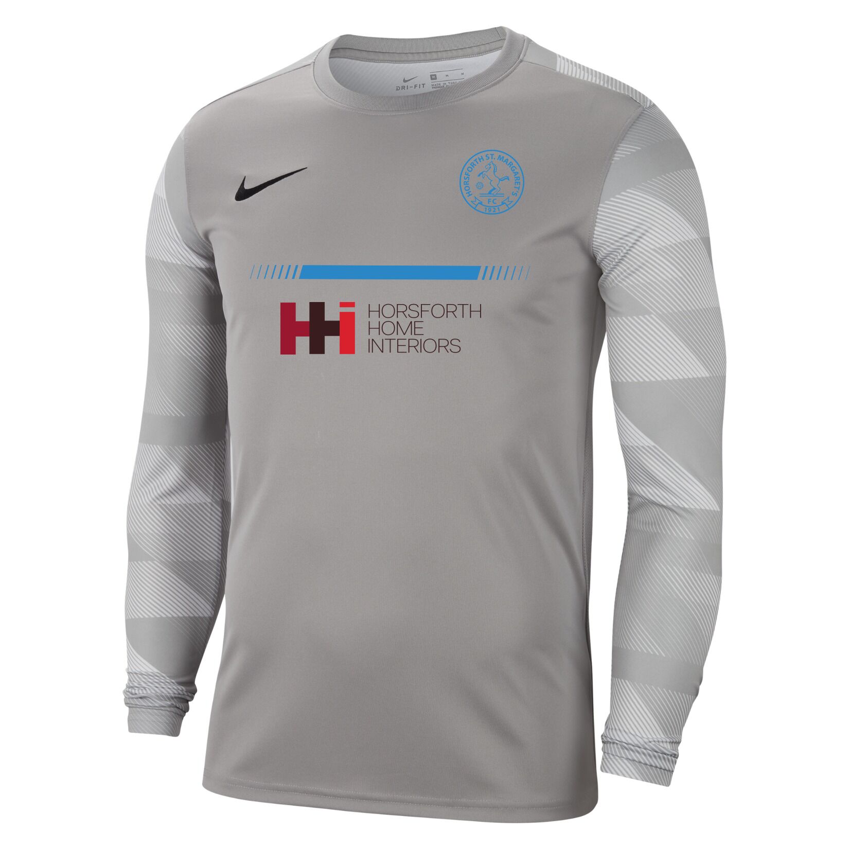 Nike Park IV Goalkeeper Dri-FIT Jersey - Pewter Grey/White/Black