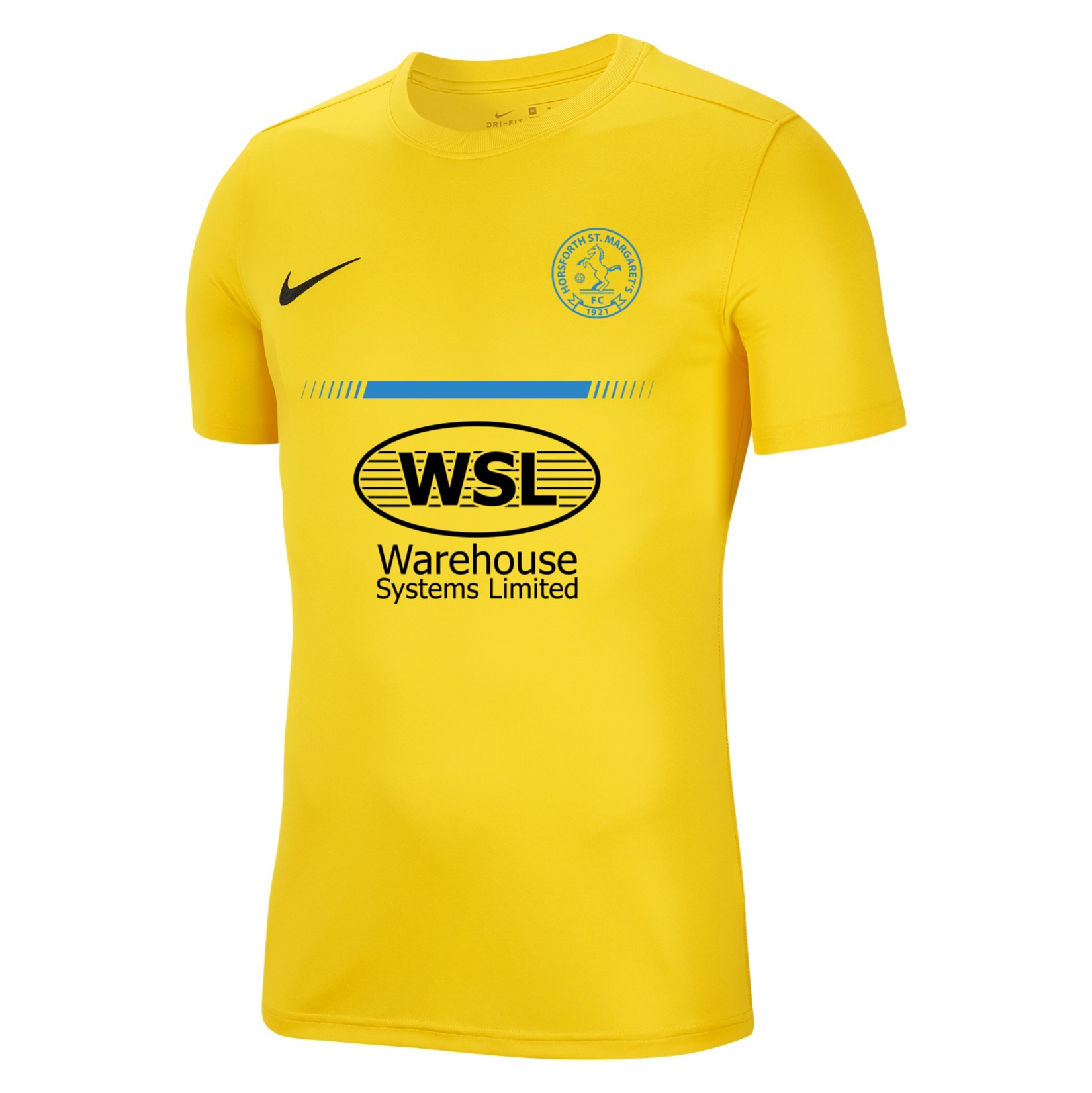 Nike Park VII Dri-FIT Short Sleeve Shirt - Tour Yellow/Black