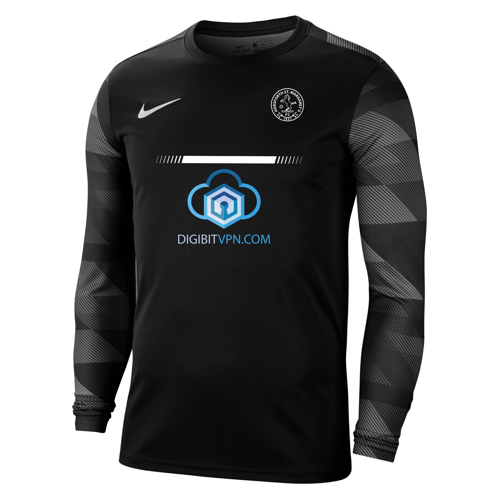 Nike Park IV Goalkeeper Dri-FIT Jersey - Black/White/White