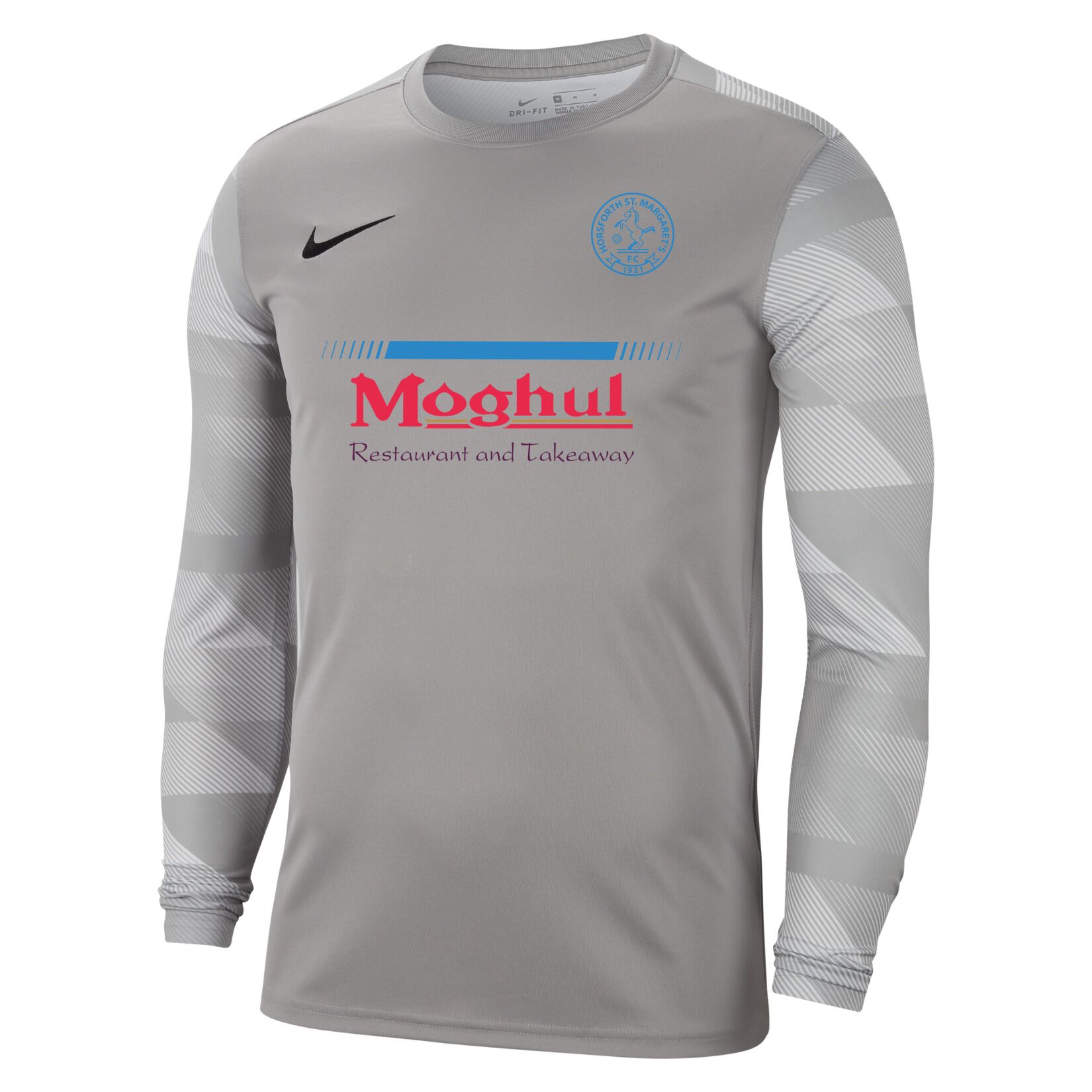 Nike Park IV Goalkeeper Dri-FIT Jersey - Pewter Grey/White/Black