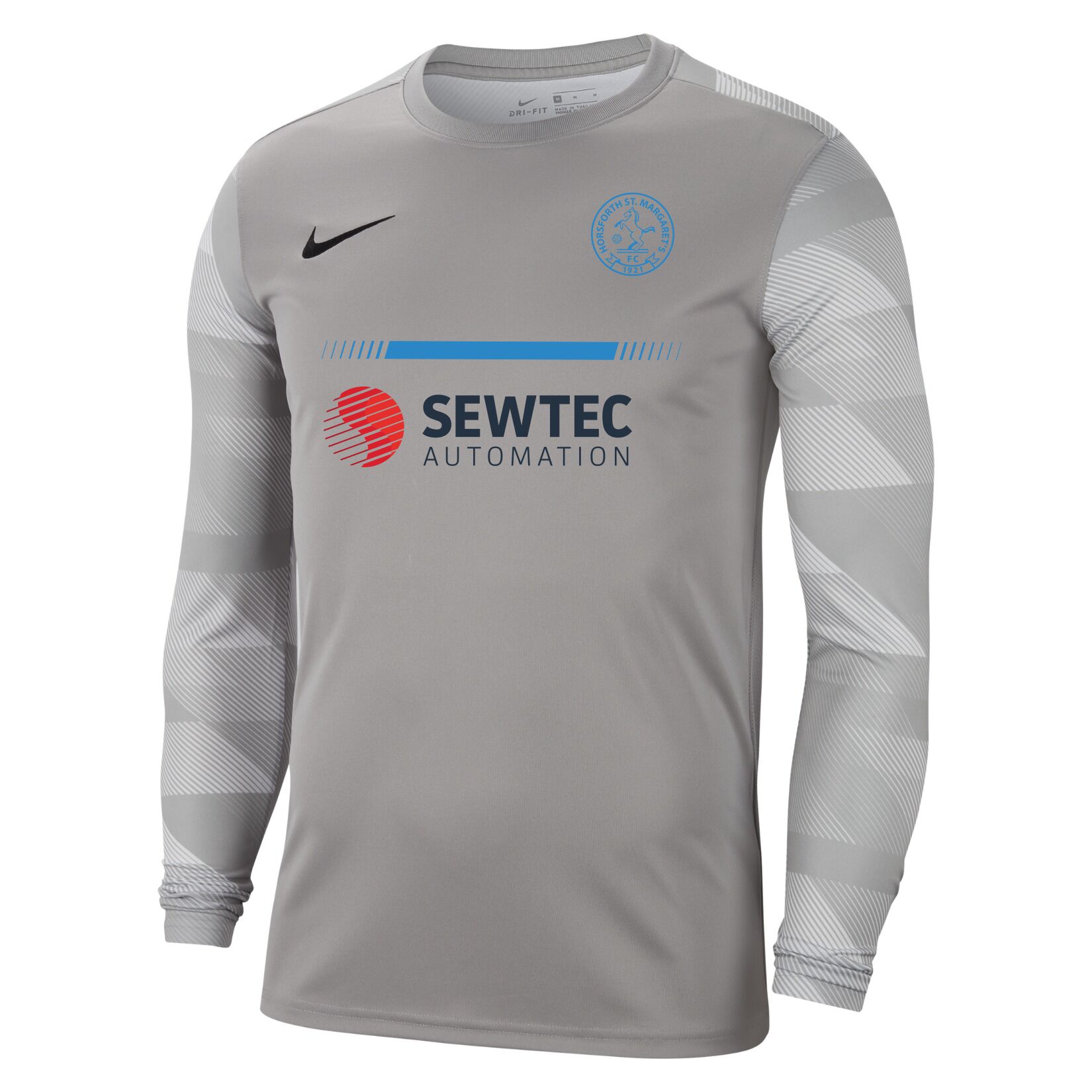 Nike Park IV Goalkeeper Dri-FIT Jersey - Pewter Grey/White/Black