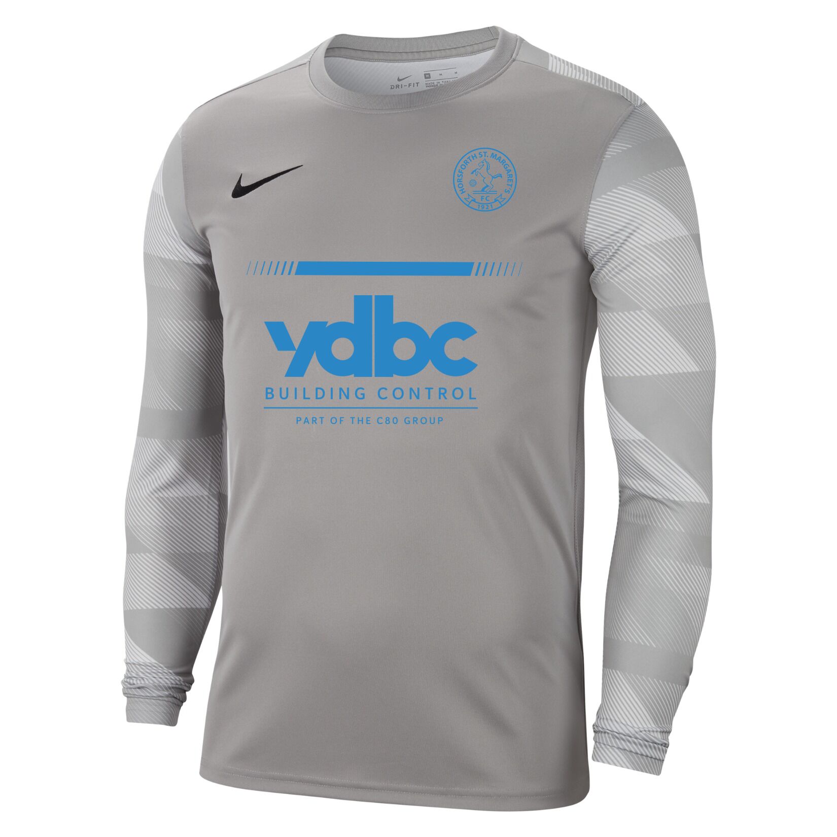 Nike Park IV Goalkeeper Dri-FIT Jersey - Pewter Grey/White/Black
