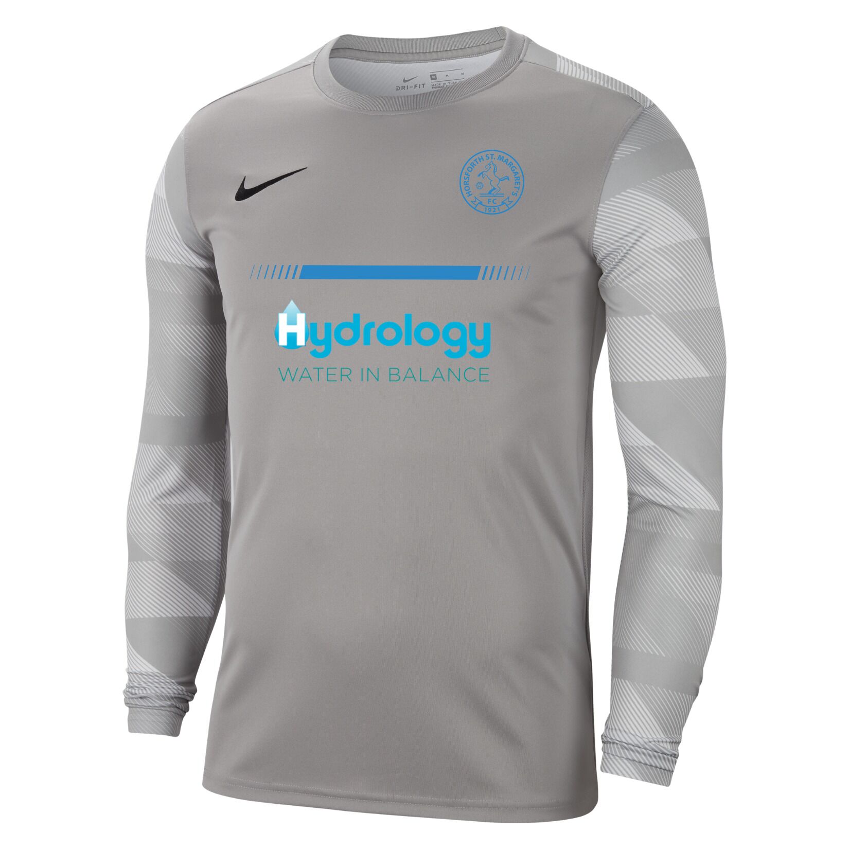 Nike Park IV Goalkeeper Dri-FIT Jersey - Pewter Grey/White/Black