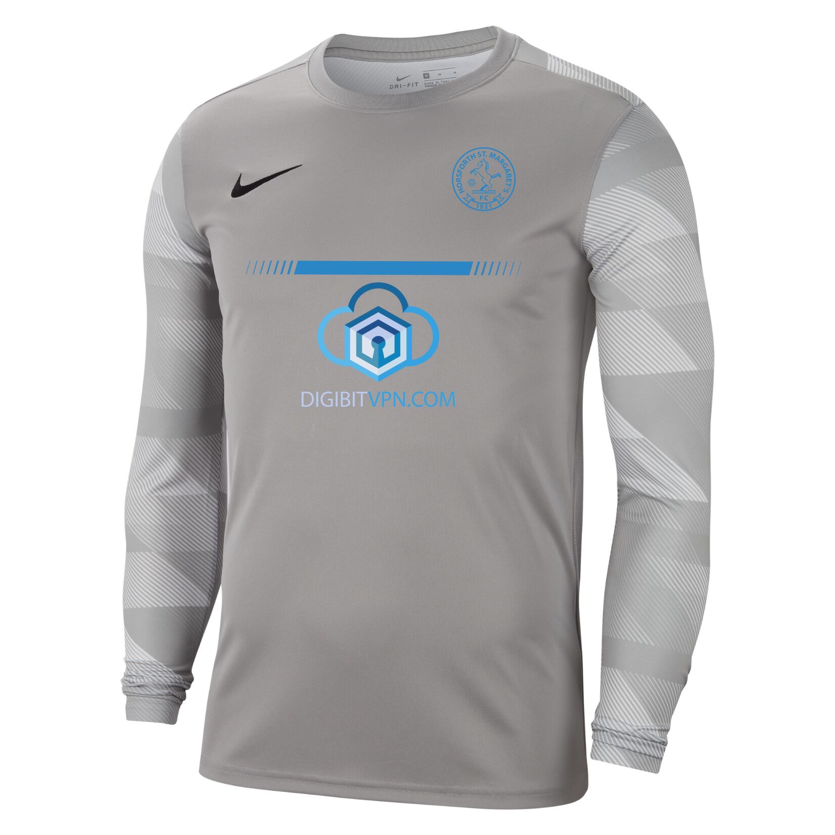Nike Park IV Goalkeeper Dri-FIT Jersey - Pewter Grey/White/Black