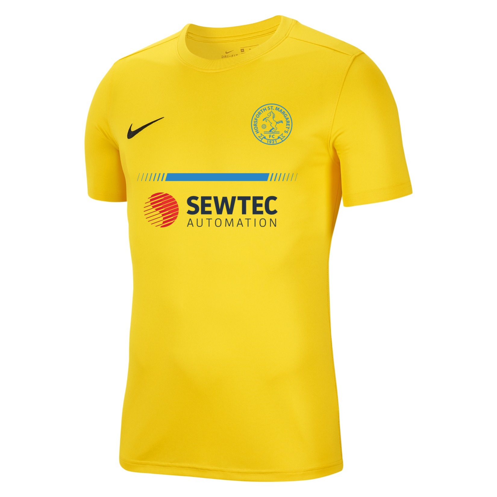 Nike Park VII Dri-FIT Short Sleeve Shirt - Tour Yellow/Black