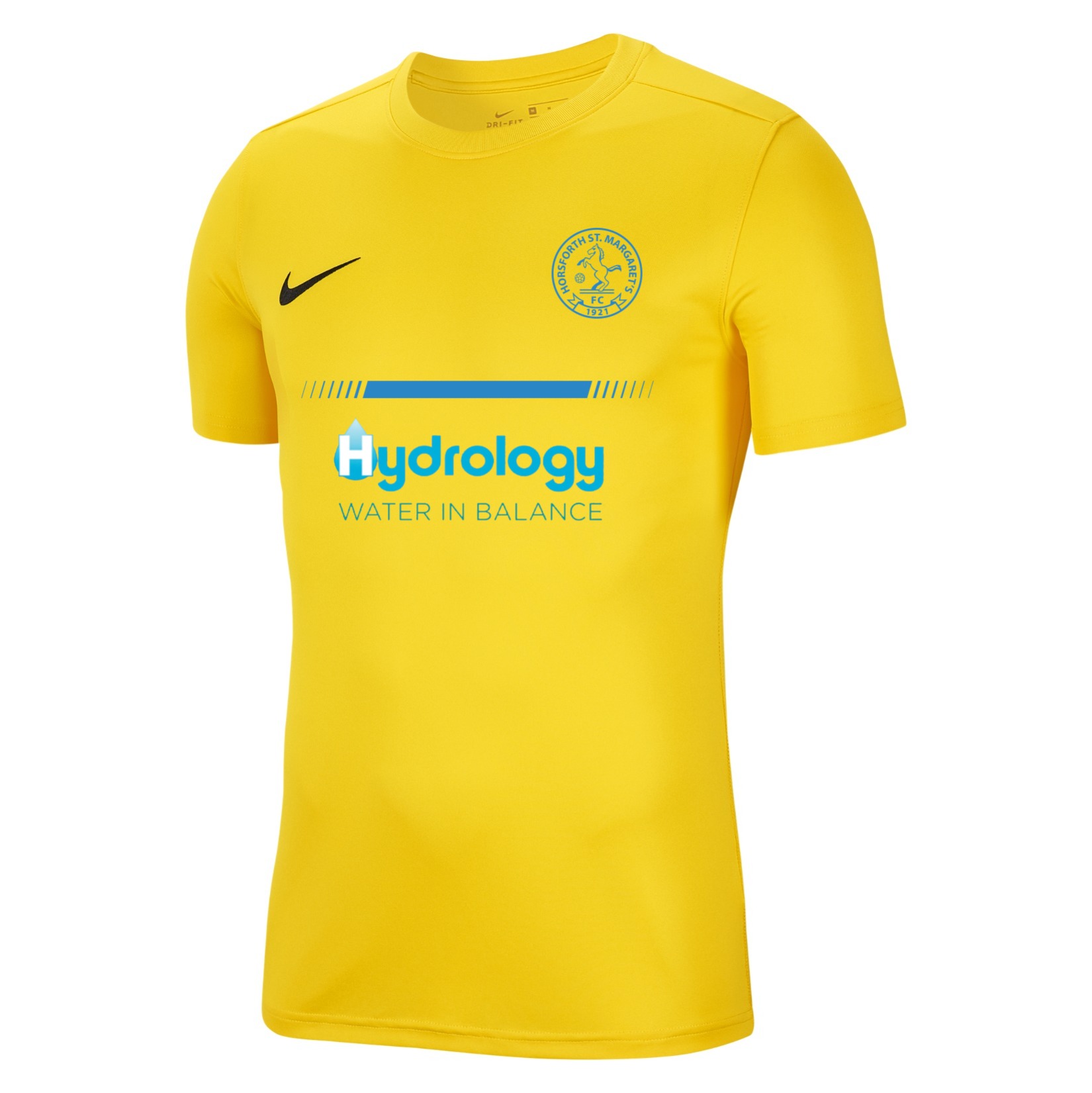Nike Park VII Dri-FIT Short Sleeve Shirt - Tour Yellow/Black