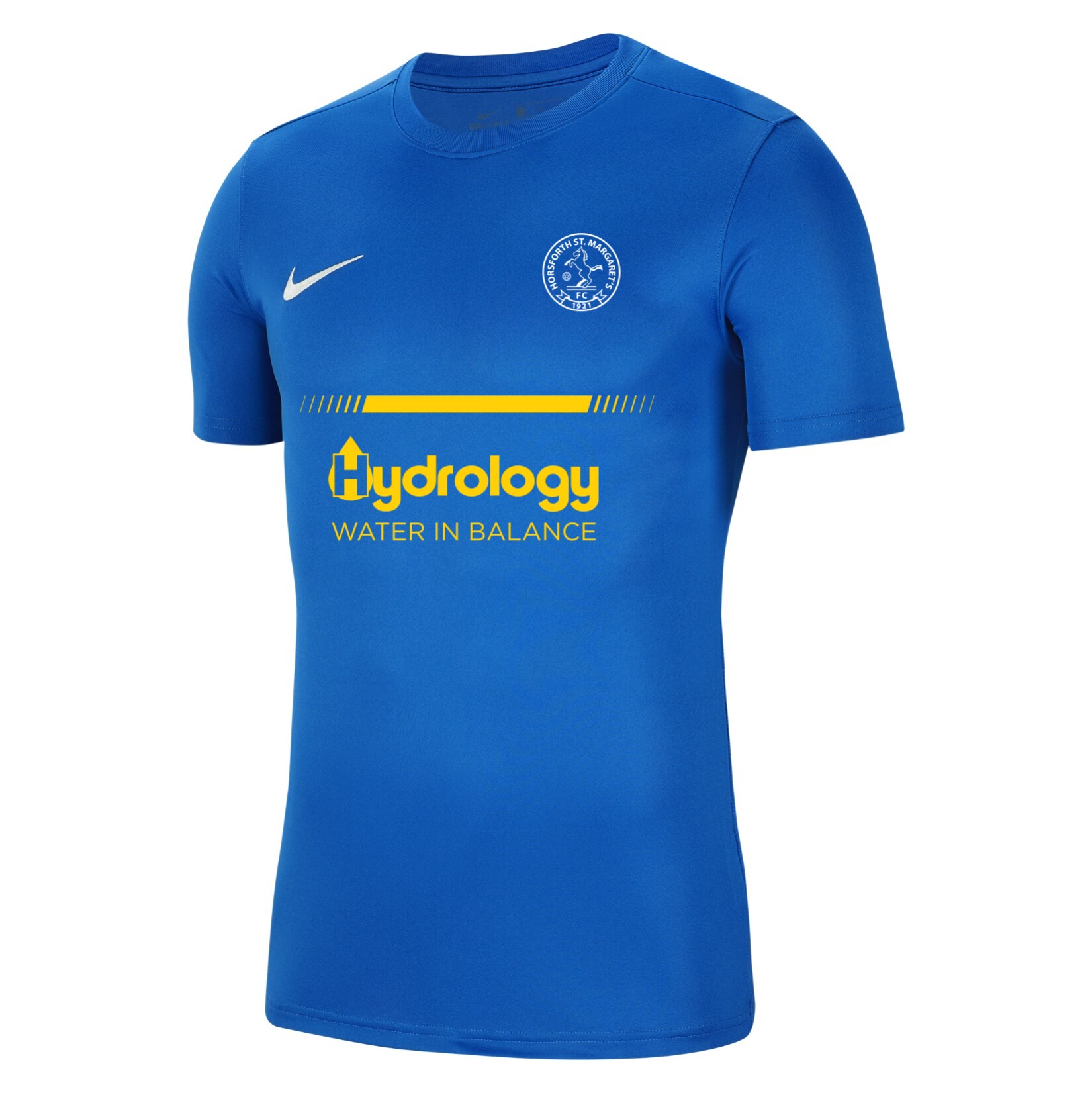 Nike Park VII Dri-FIT Short Sleeve Shirt - Royal Blue/White