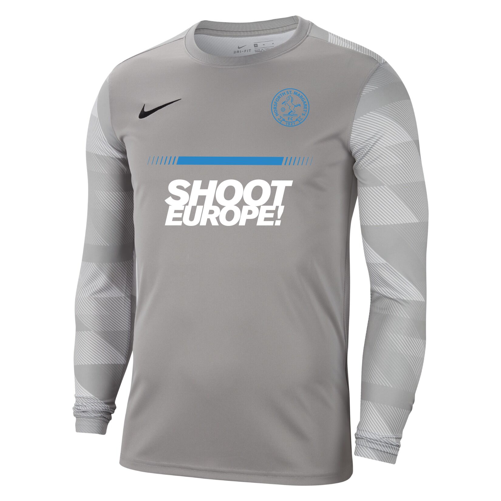 Nike Park IV Goalkeeper Dri-FIT Jersey - Pewter Grey/White/Black