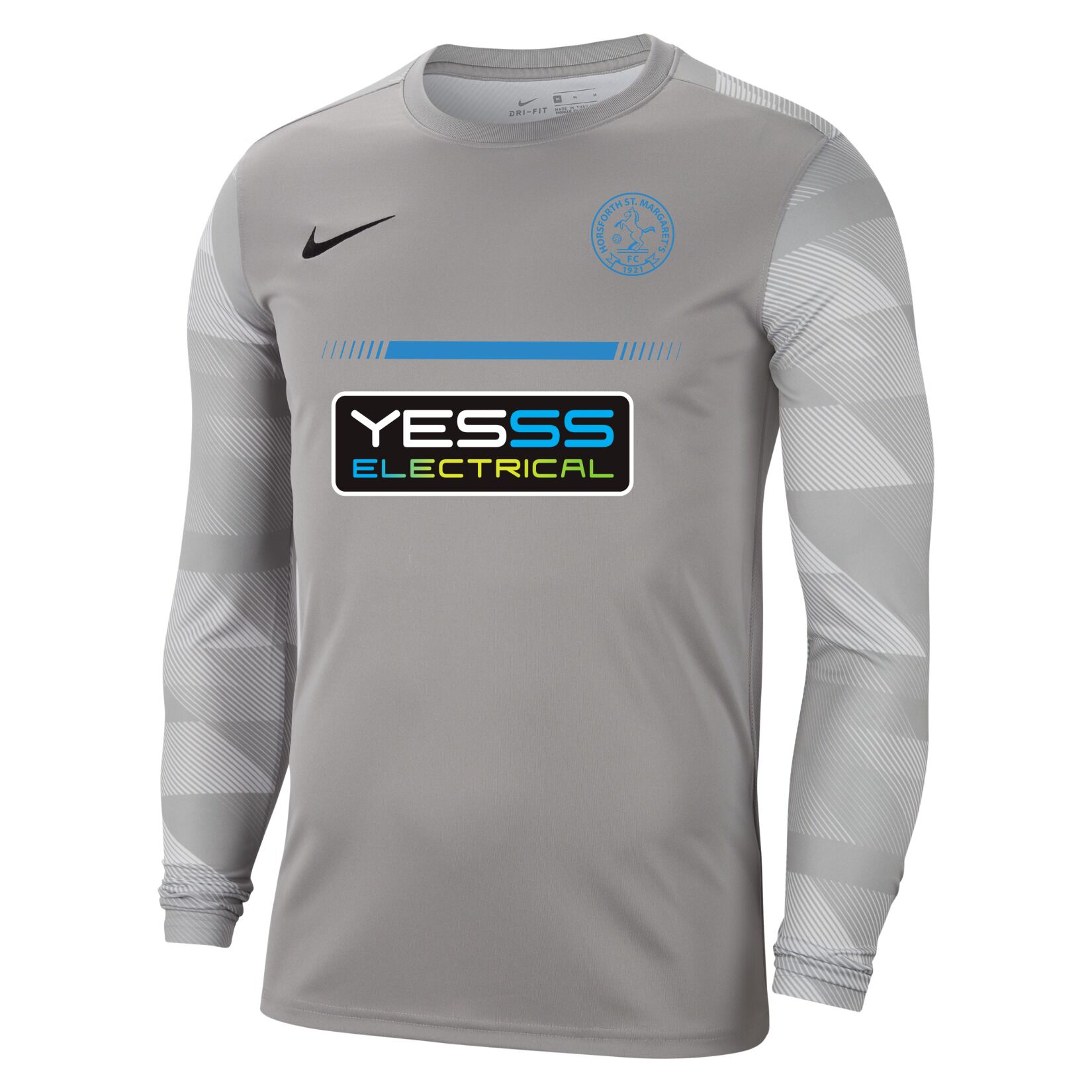 Nike Park IV Goalkeeper Dri-FIT Jersey - Pewter Grey/White/Black