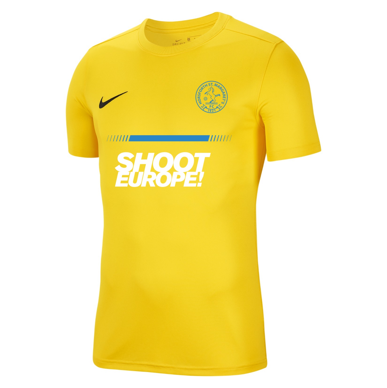 Nike Park VII Dri-FIT Short Sleeve Shirt - Tour Yellow/Black