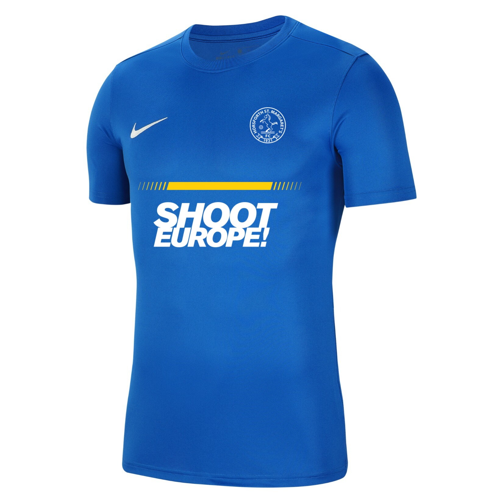 Nike Park VII Dri-FIT Short Sleeve Shirt - Royal Blue/White
