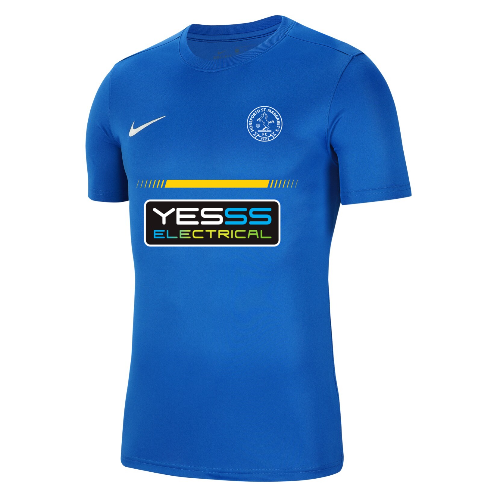 Nike Park VII Dri-FIT Short Sleeve Shirt - Royal Blue/White