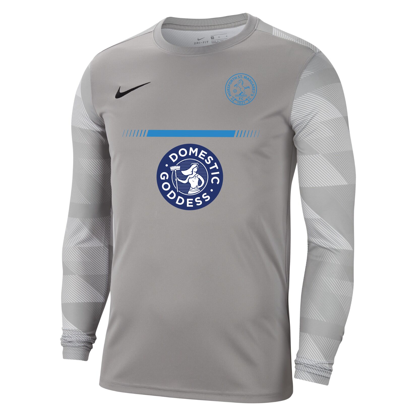 Nike Park IV Goalkeeper Dri-FIT Jersey - Pewter Grey/White/Black