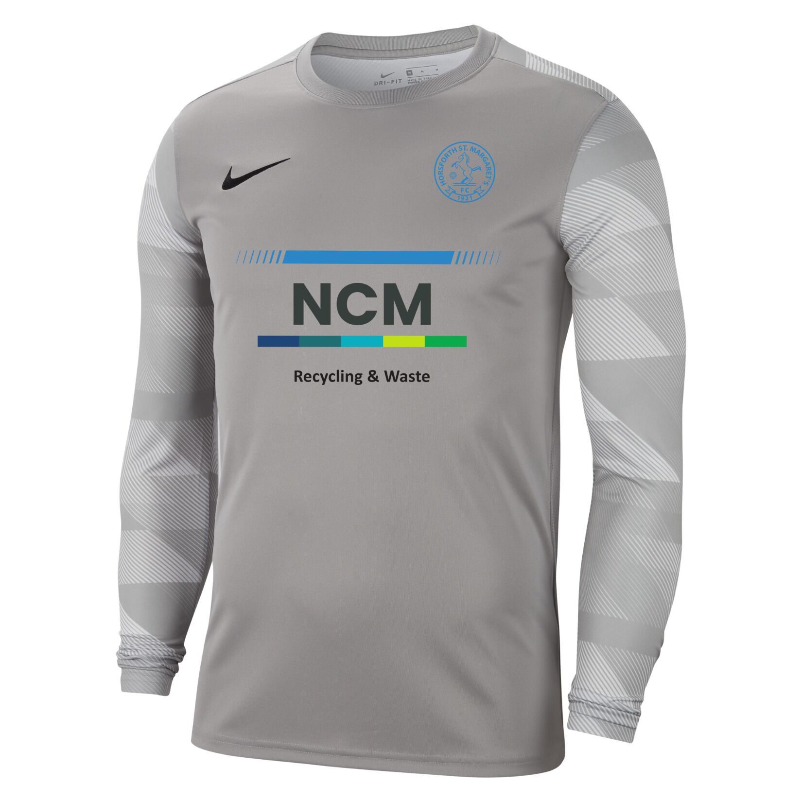 Nike Park IV Goalkeeper Dri-FIT Jersey - Pewter Grey/White/Black