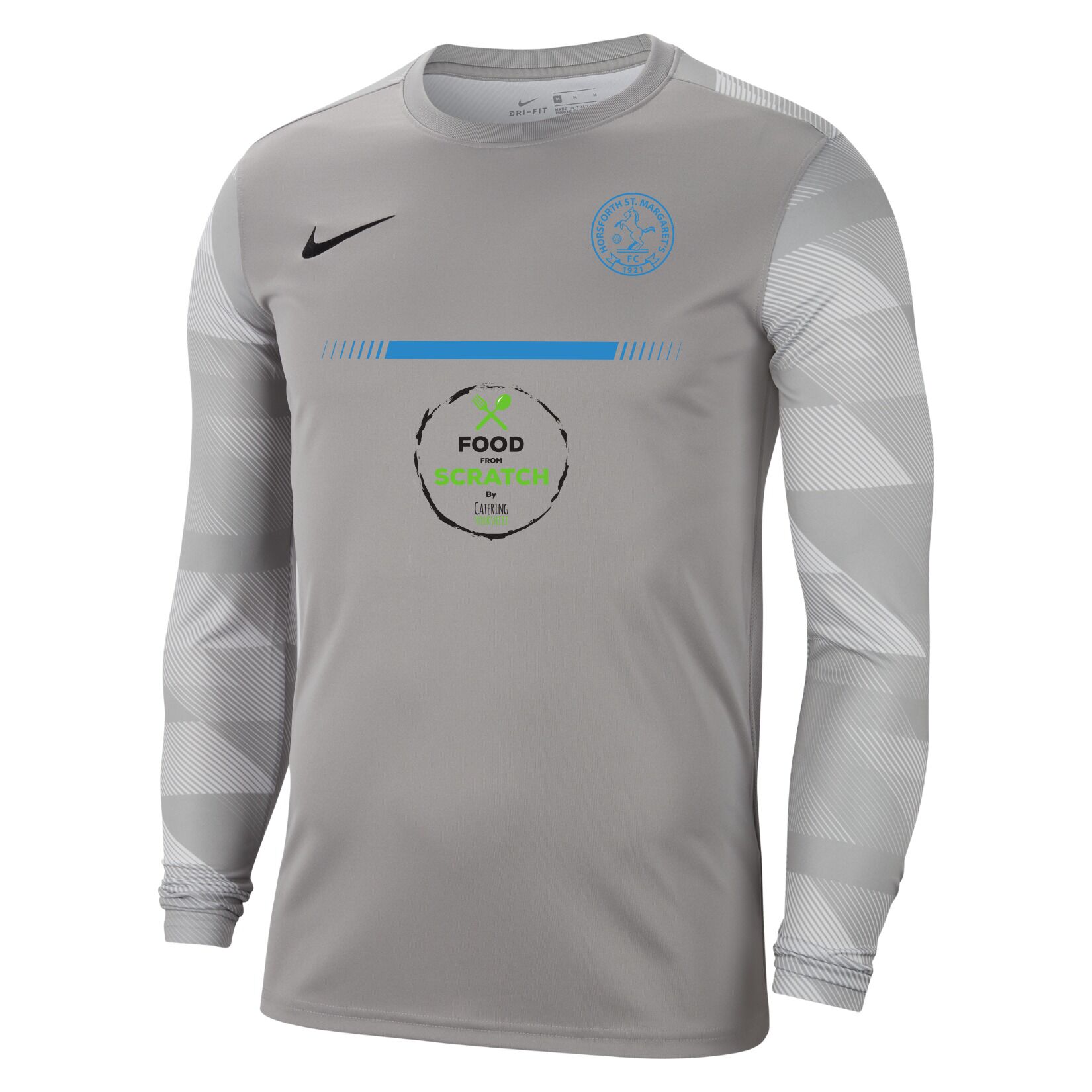 Nike Park IV Goalkeeper Dri-FIT Jersey - Pewter Grey/White/Black