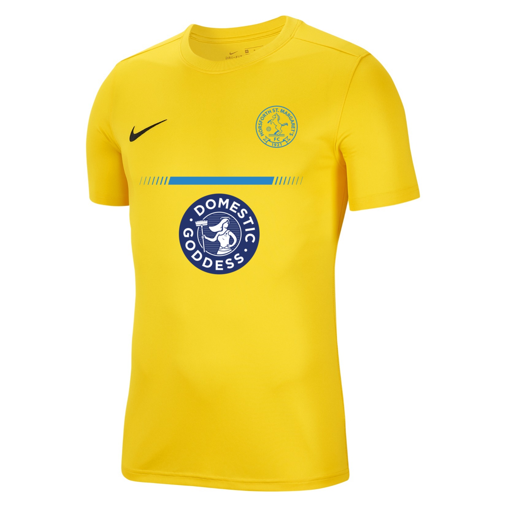 Nike Park VII Dri-FIT Short Sleeve Shirt - Tour Yellow/Black