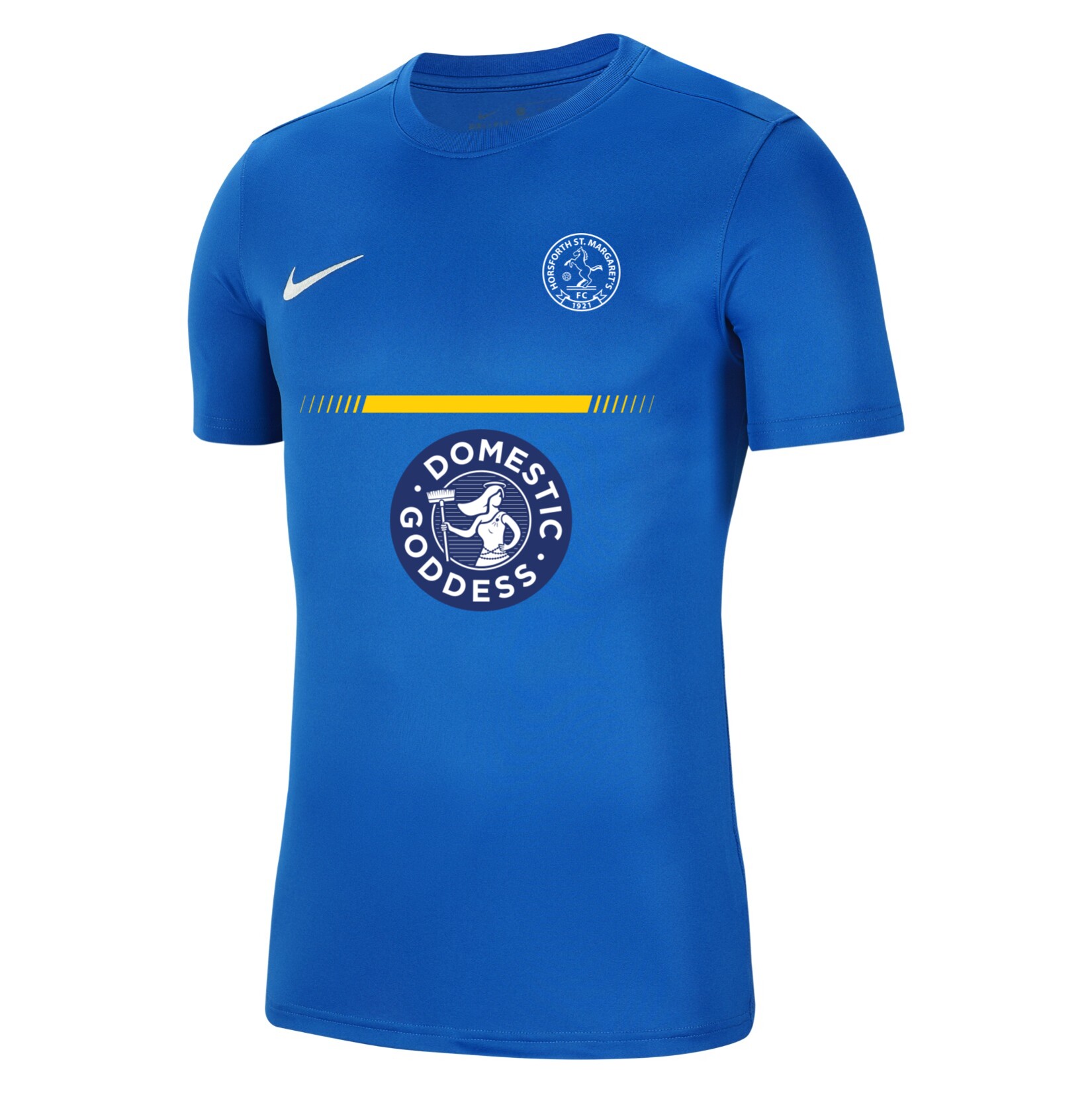 Nike Park VII Dri-FIT Short Sleeve Shirt - Royal Blue/White