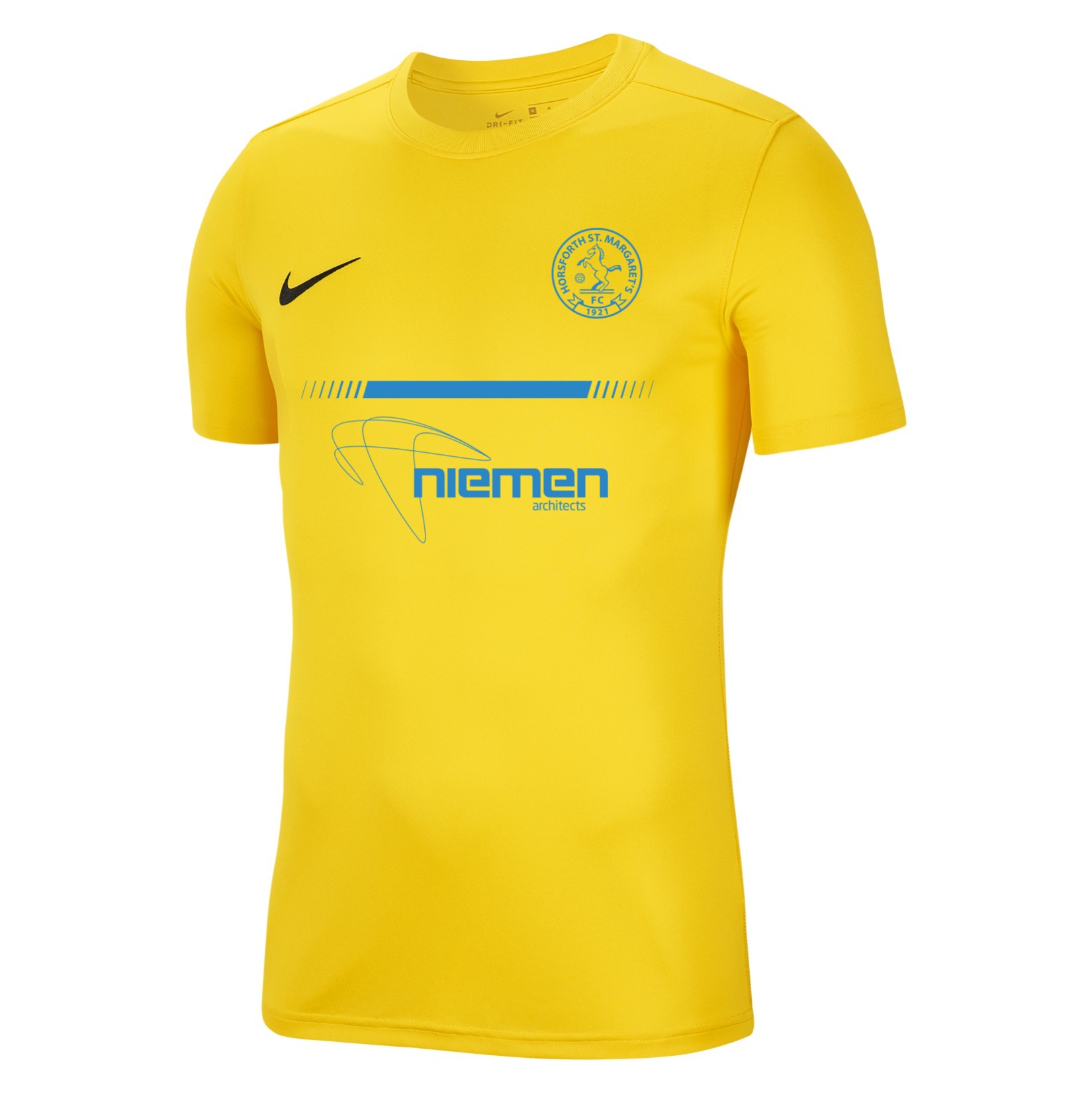 Nike Park VII Dri-FIT Short Sleeve Shirt - Tour Yellow/Black